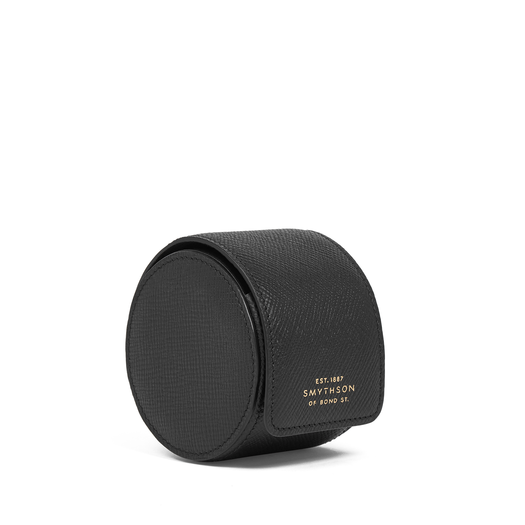 Single Watch Roll in Panama - Black