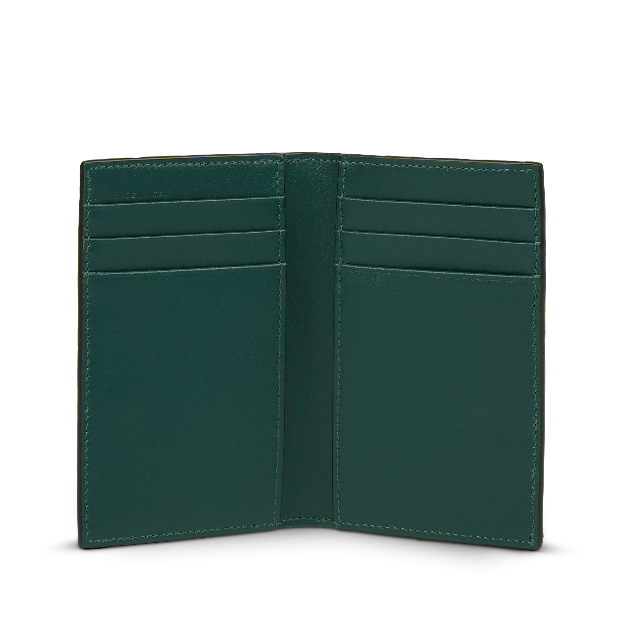 6 Card Slot Folded Card Holder in Panama - Forest