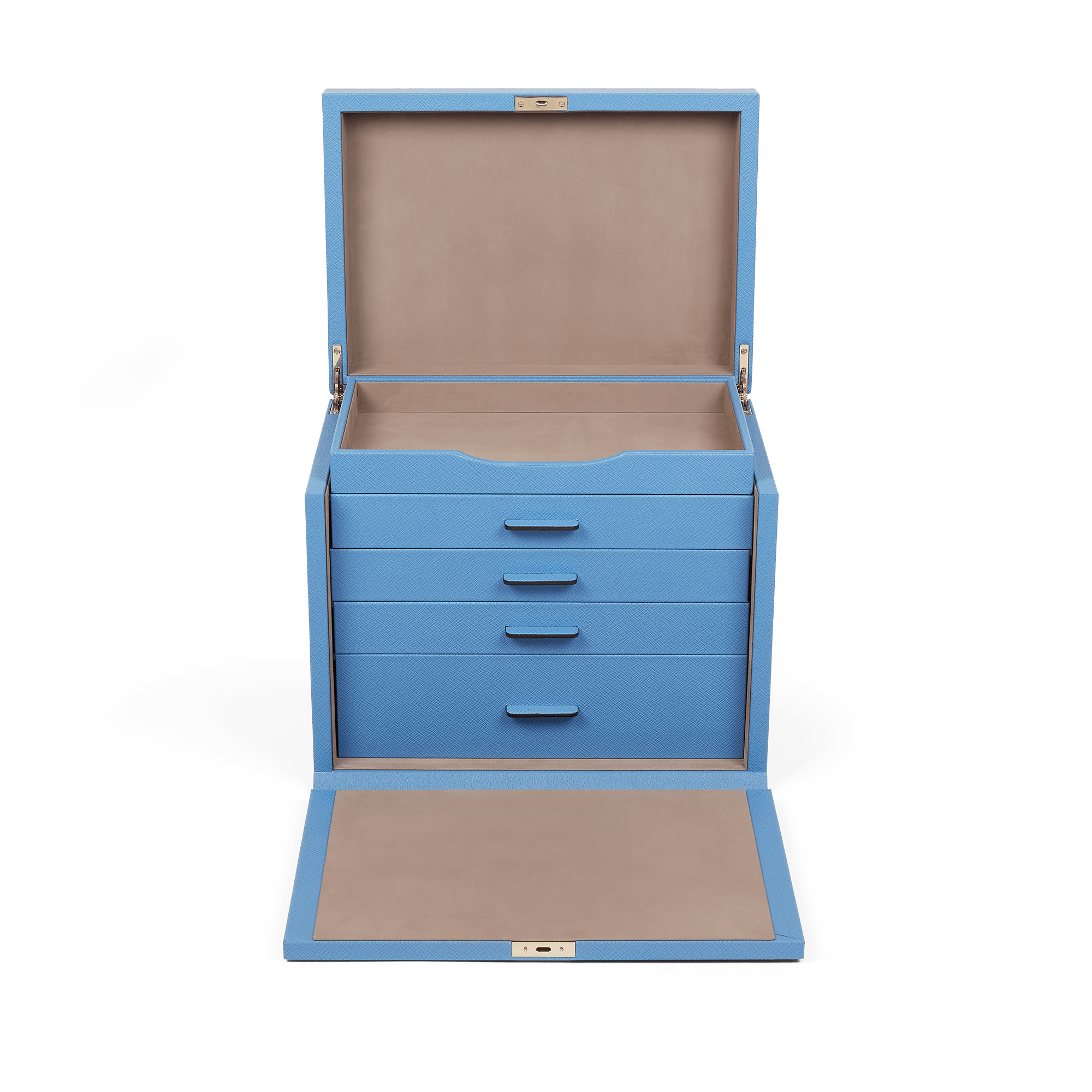 Deluxe Jewellery Box in Panama - Nile Blue