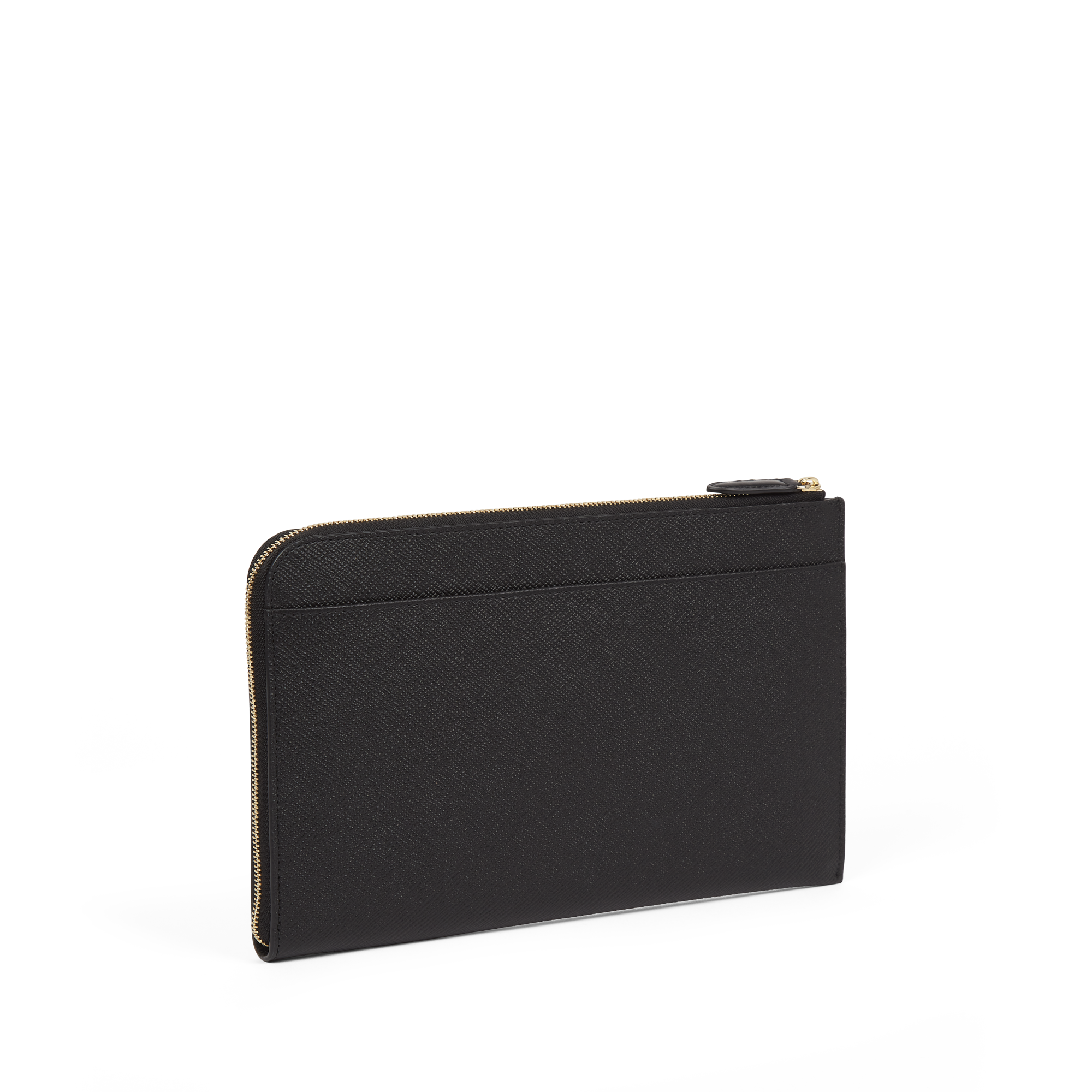 Slim Pouch in Panama - Black