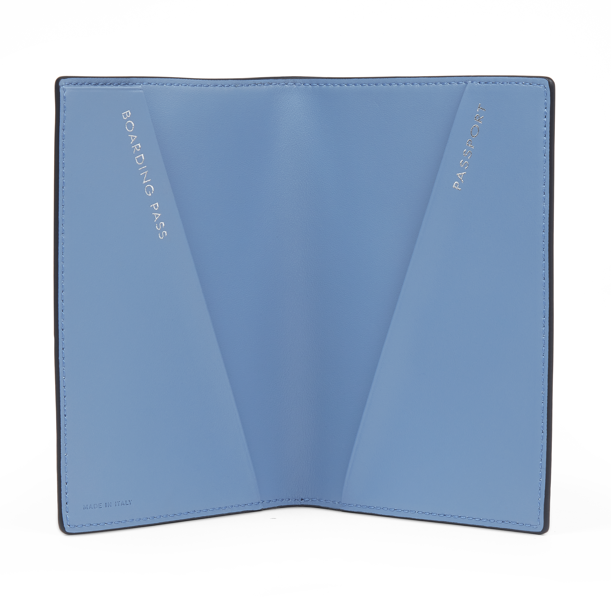Passport Cover in Ludlow - Nile Blue