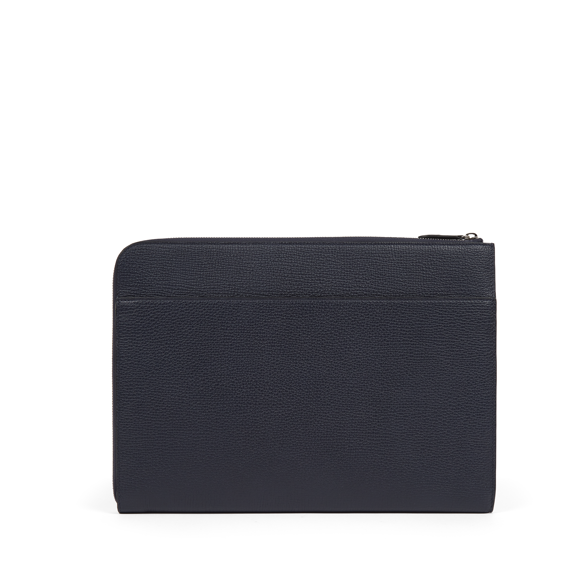 Small Laptop Case With Zip in Ludlow - Navy