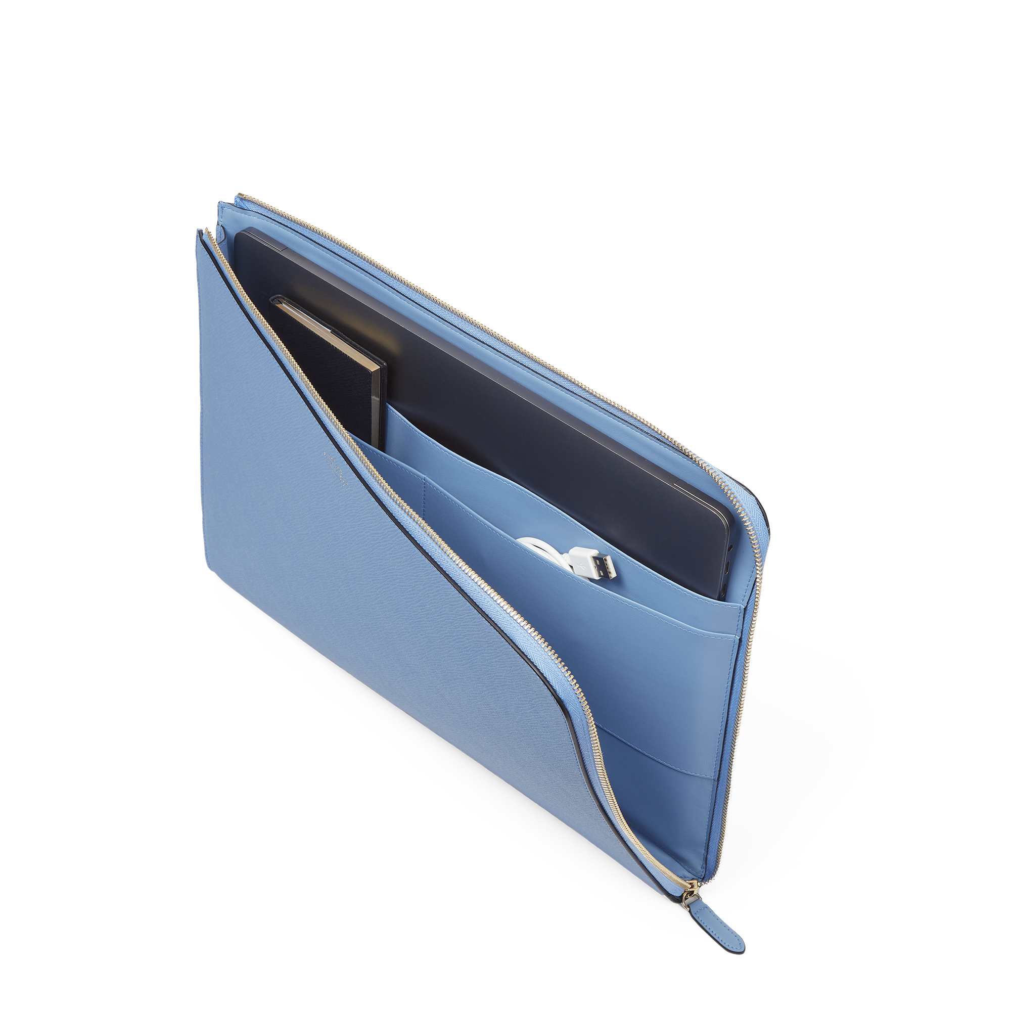 Small Laptop Case In Panama - Nile Blue