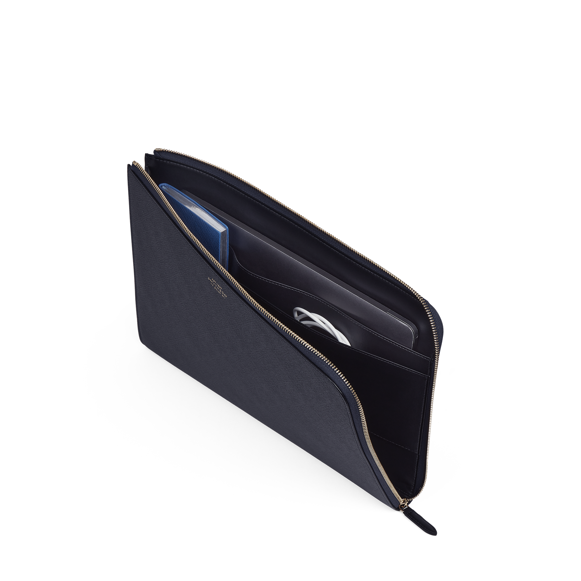 Small Laptop Case In Panama - Navy
