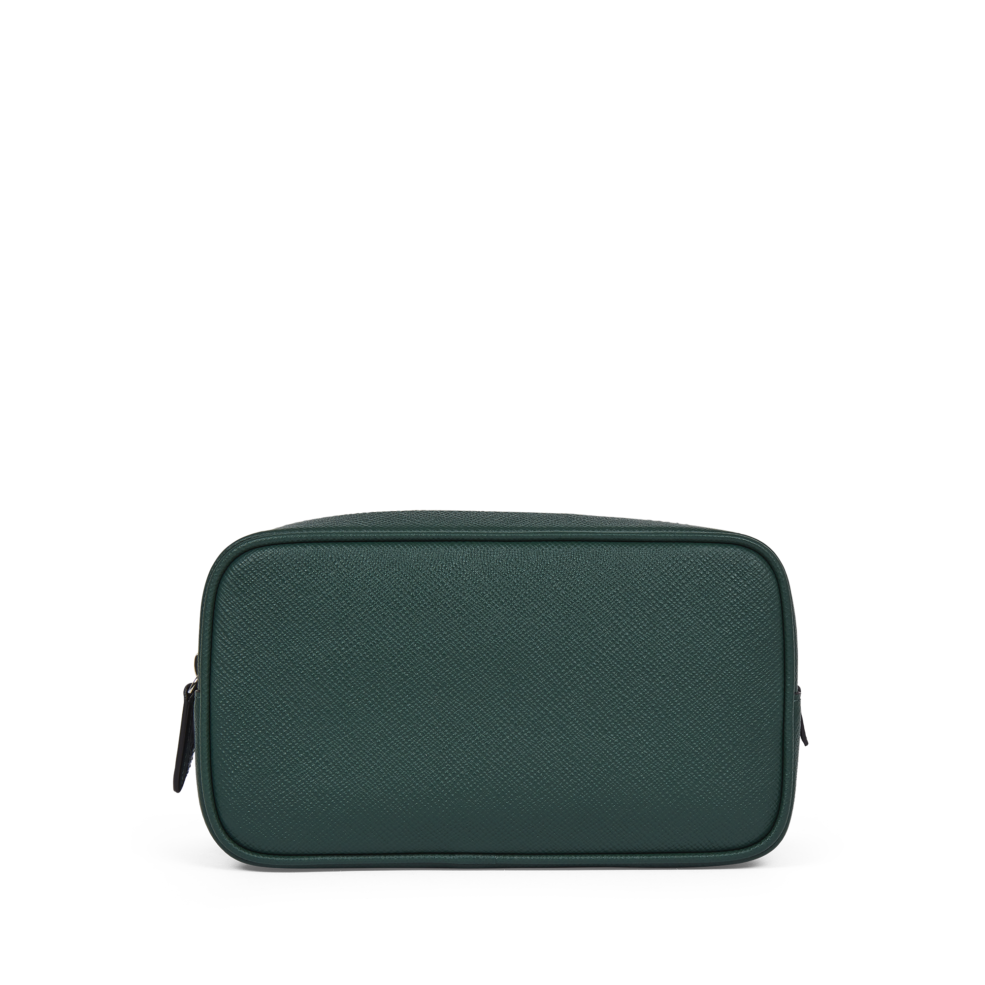 Washbag with Double Zip in Panama - Forest
