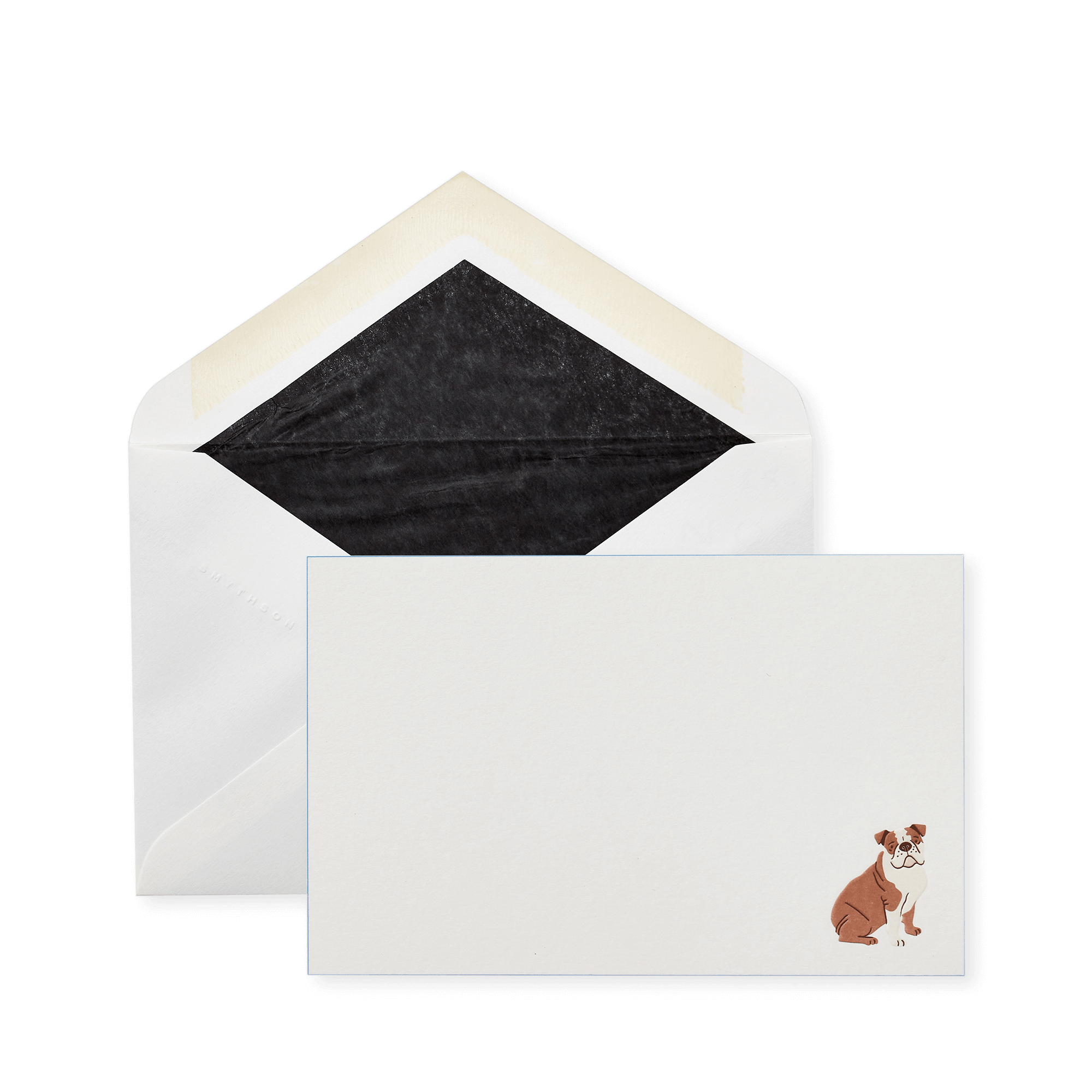 Bulldog Motif Correspondence Cards