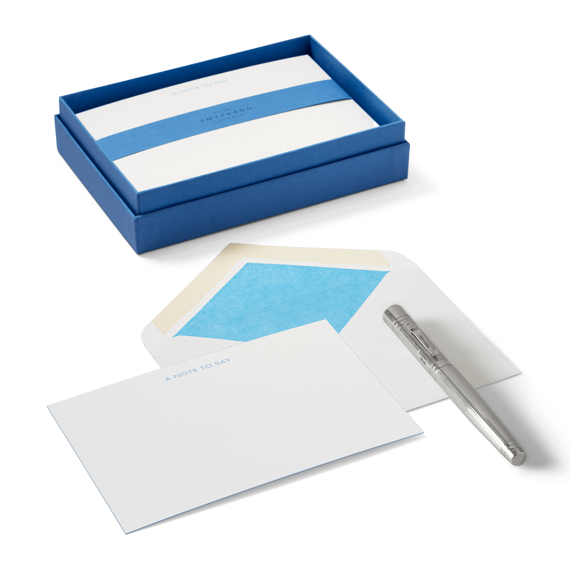 A Note To Say Correspondence Cards - White