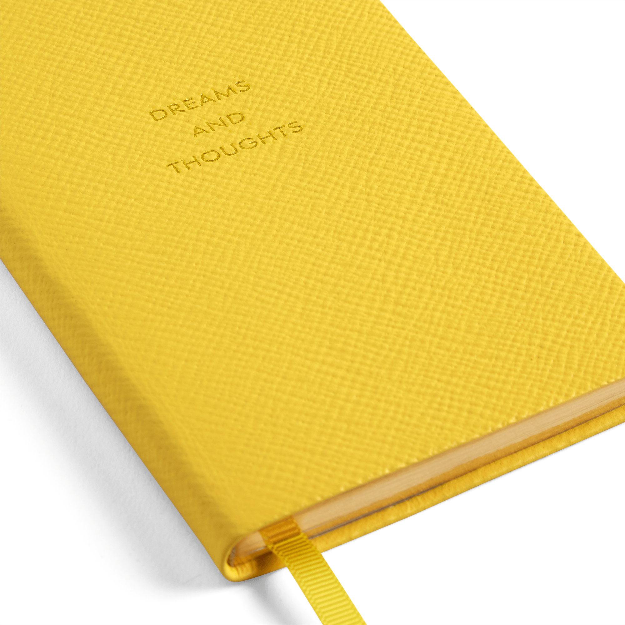 Dreams And Thoughts Panama Notebook - Lemon