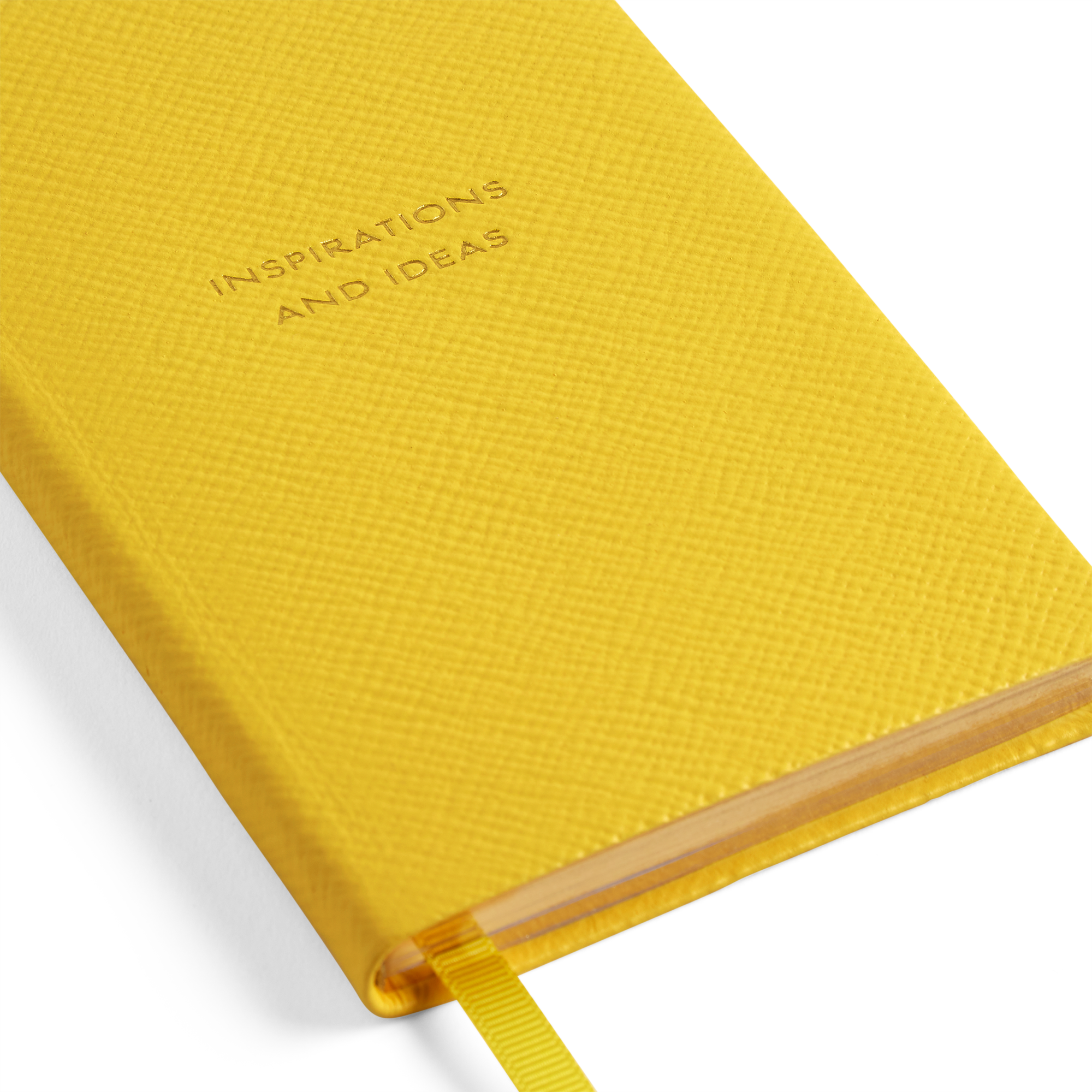 Inspirations And Ideas Panama Notebook - Lemon