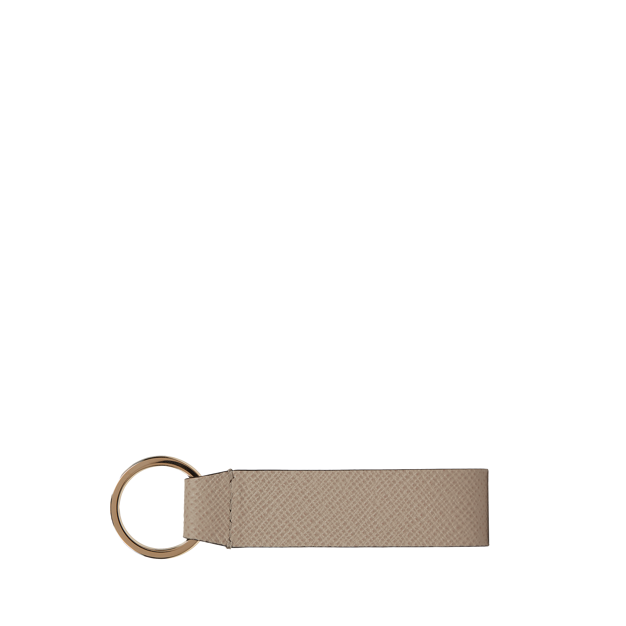 Keyring with Leather Strap in Panama