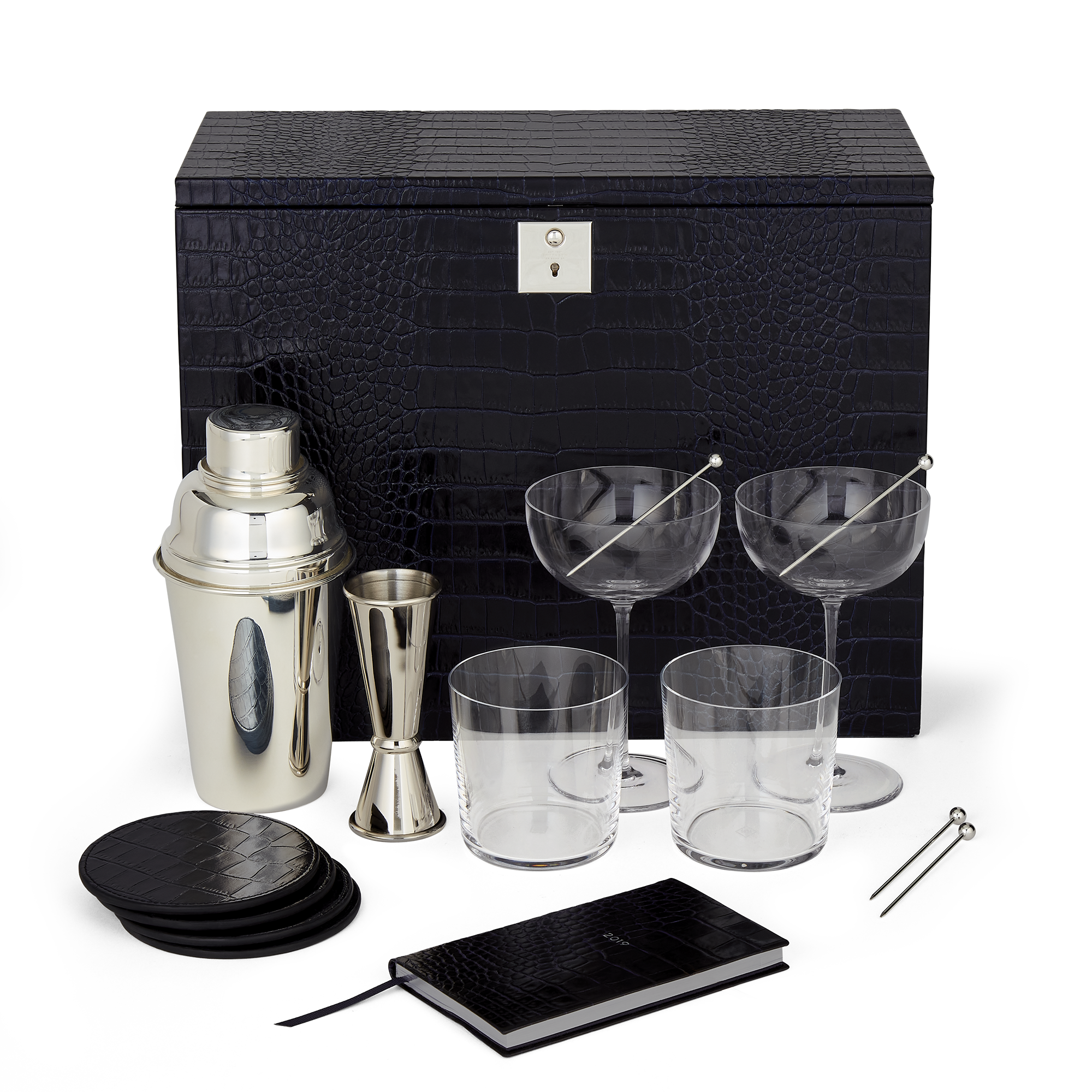 Cocktail Box in Mara - Black