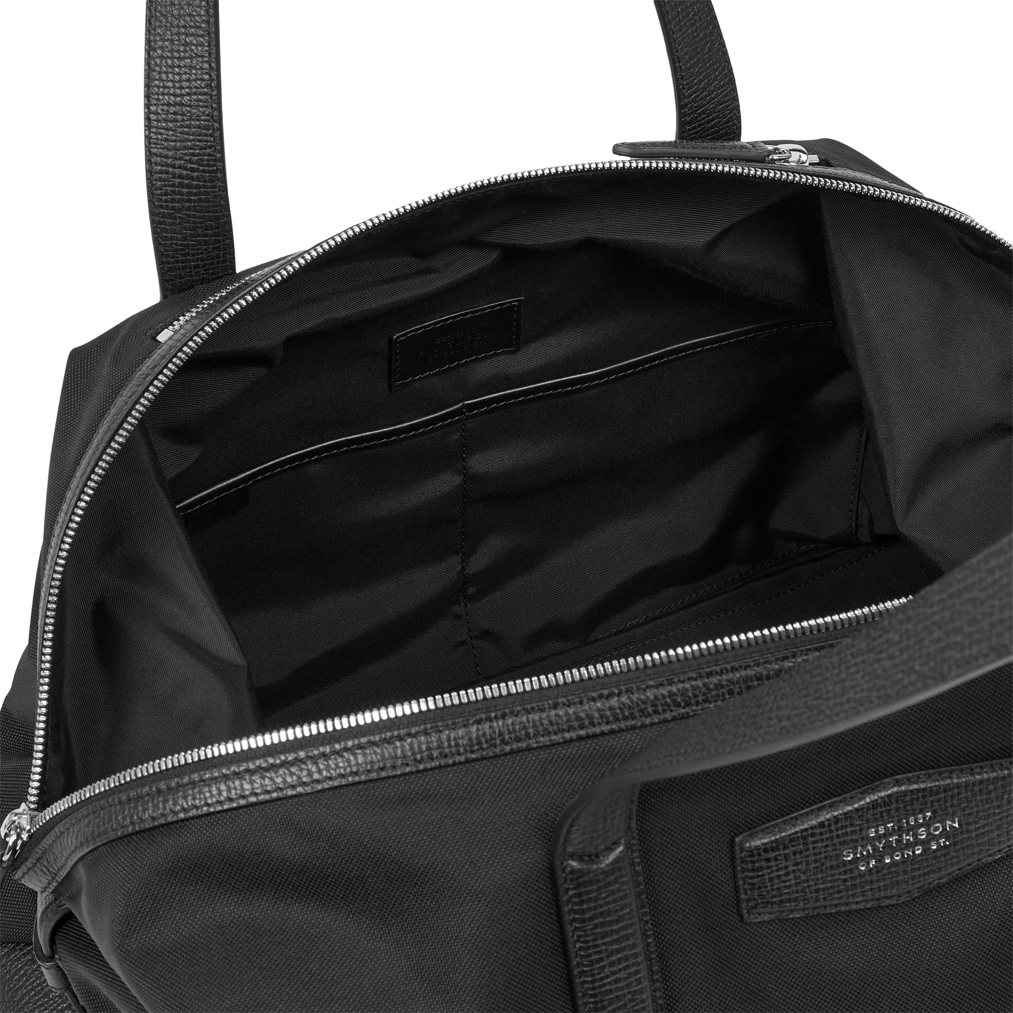 Small Travel Bag in Norton Canvas - Black