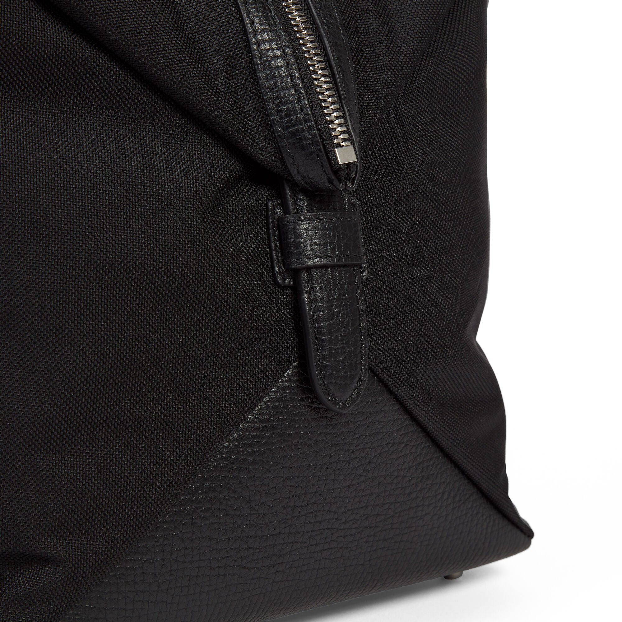 Small Travel Bag in Norton Canvas - Black