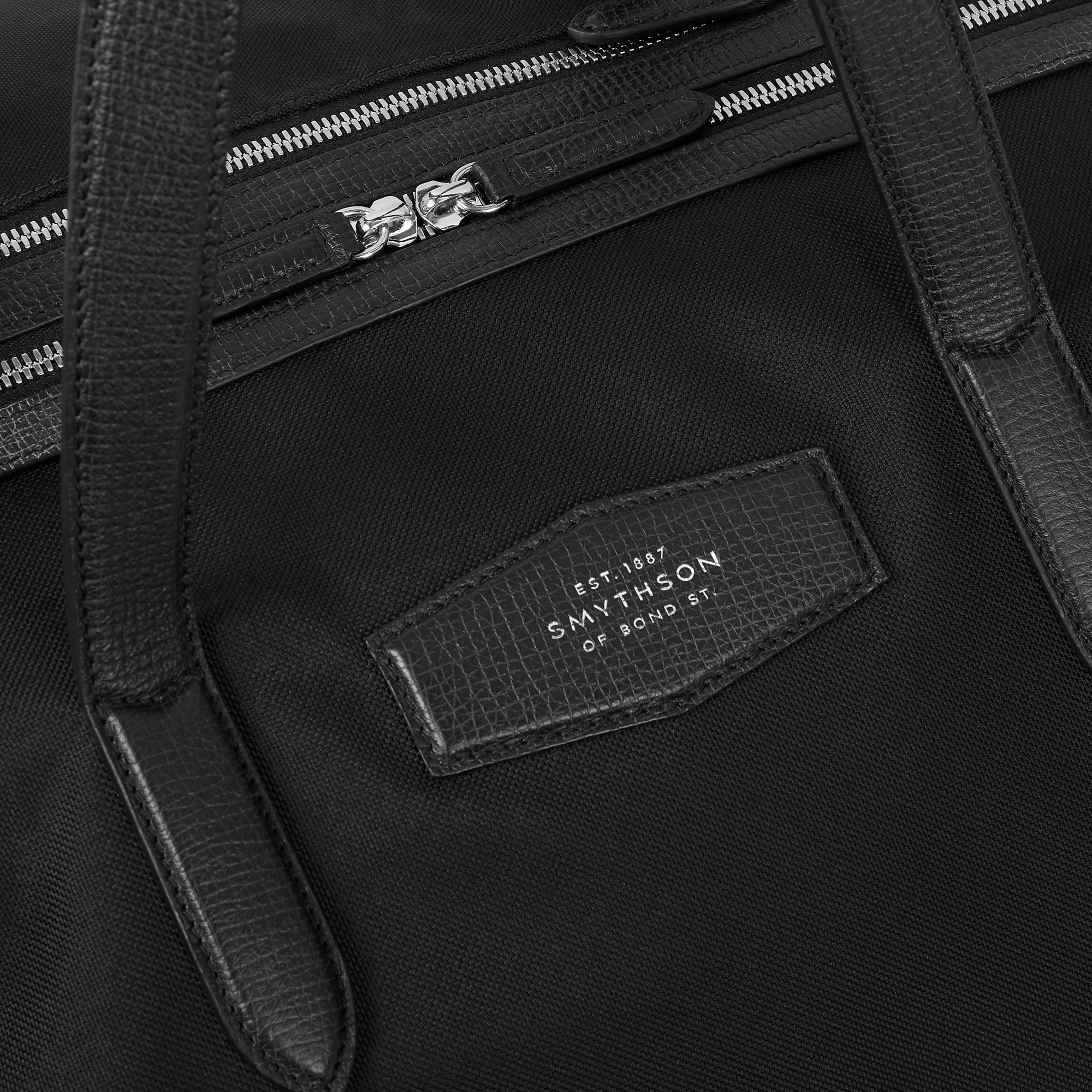 Travel Bag in Norton Canvas - Black