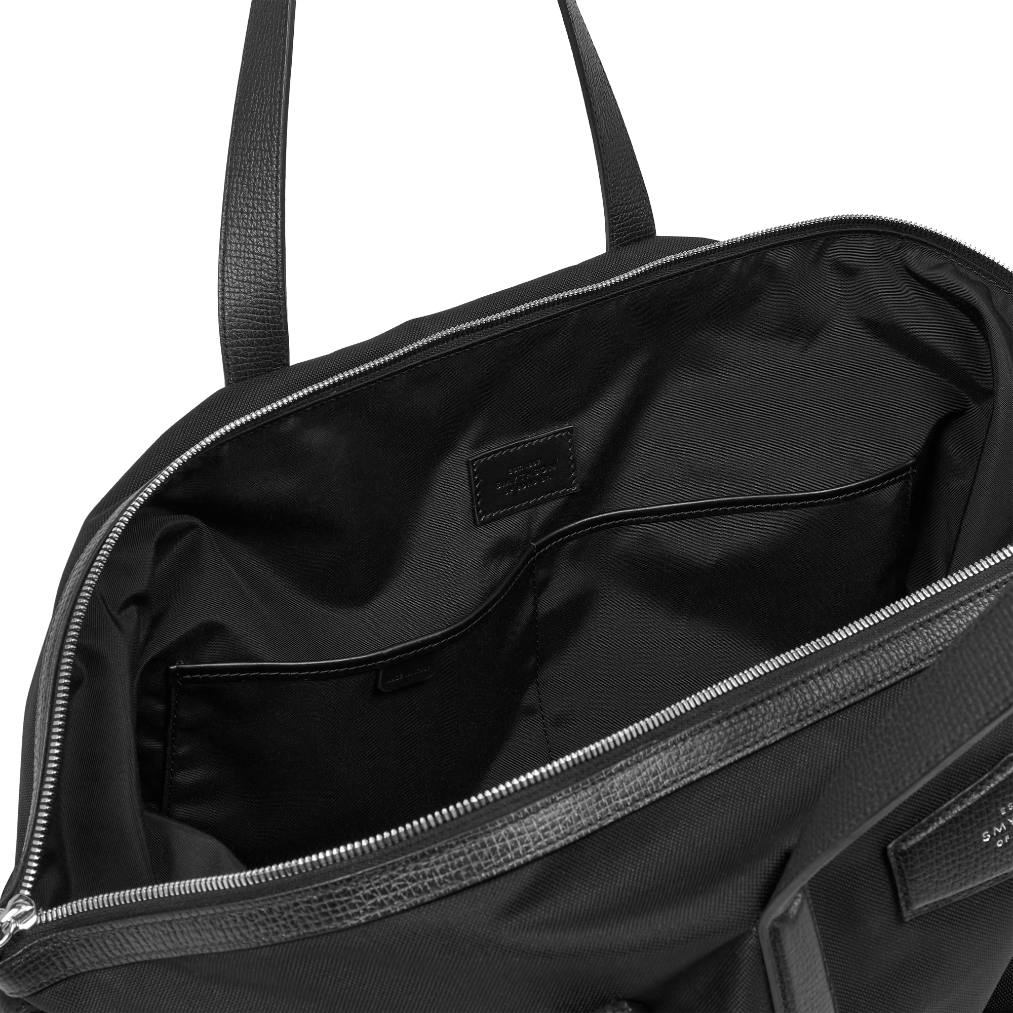 Travel Bag in Norton Canvas - Black