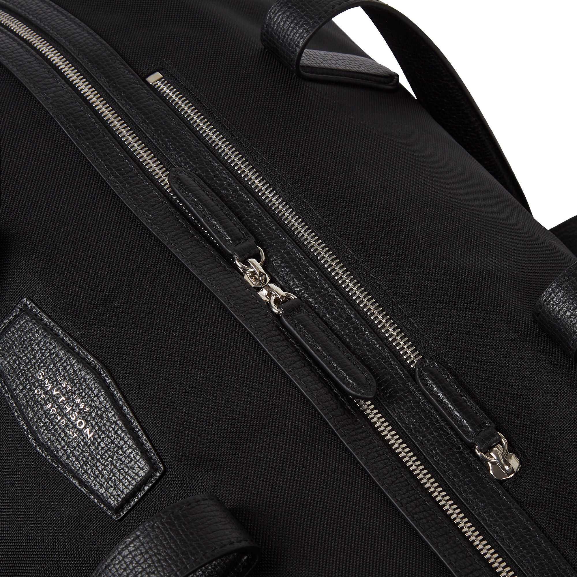 Travel Bag in Norton Canvas - Black
