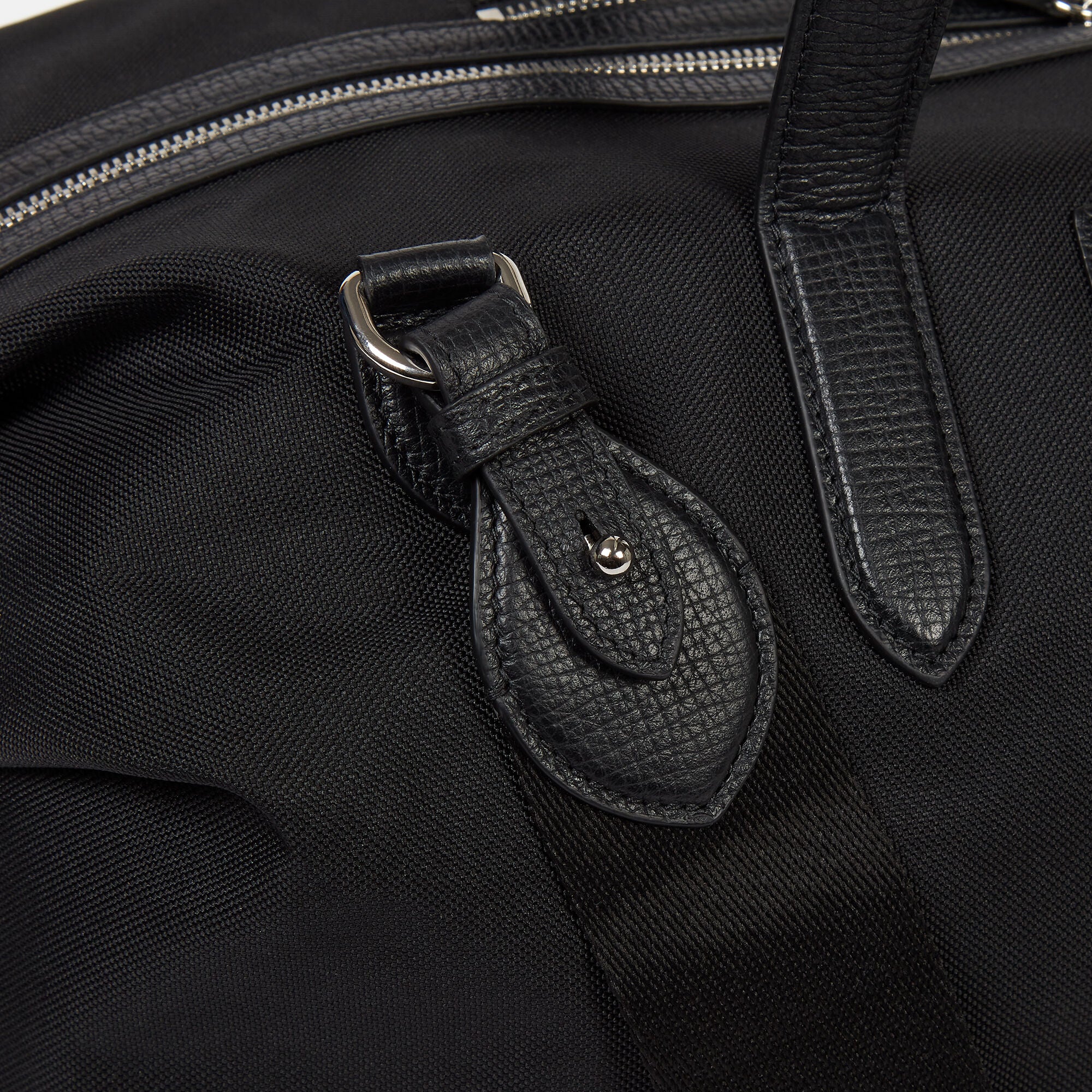 Travel Bag in Norton Canvas - Black