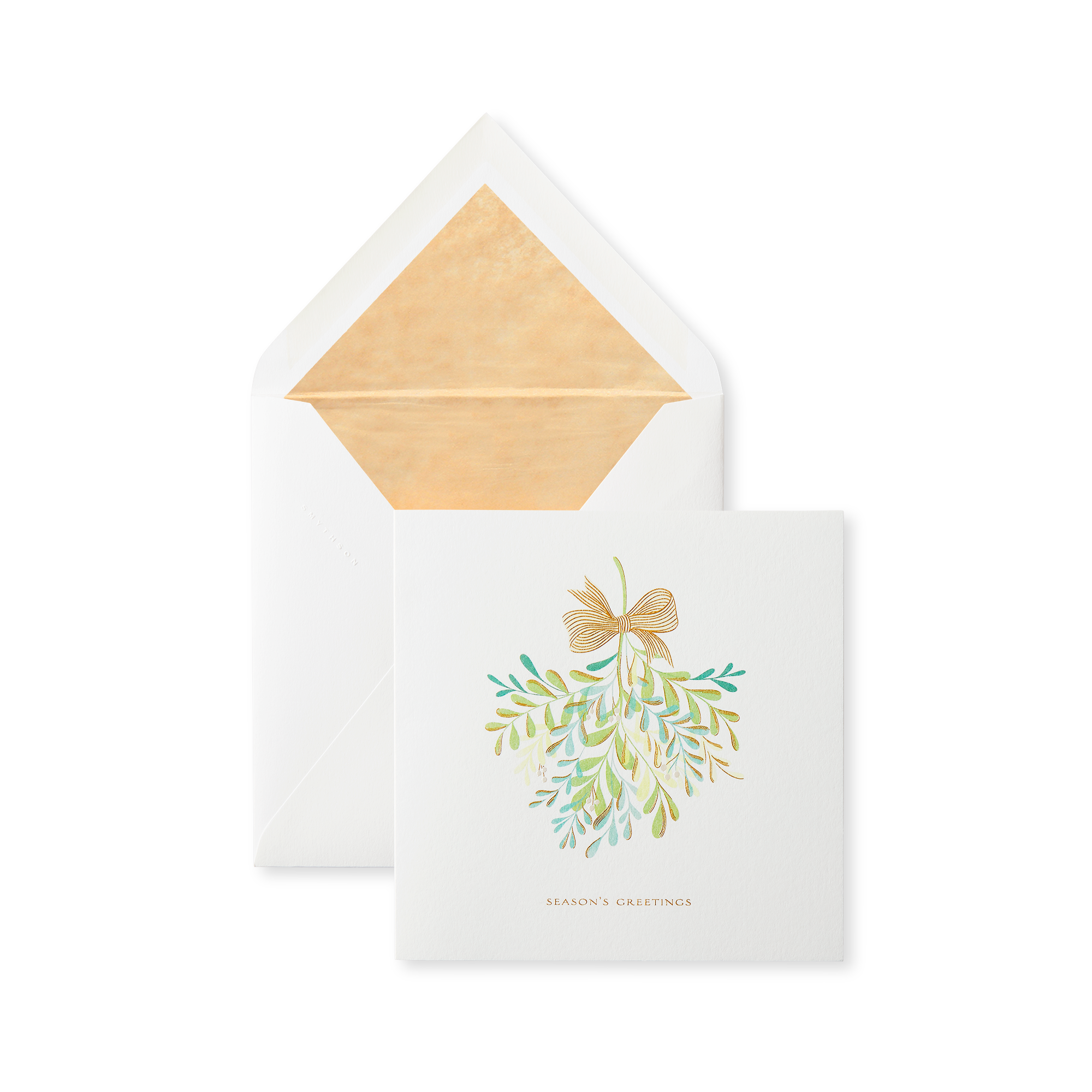 Under the Mistletoe Card