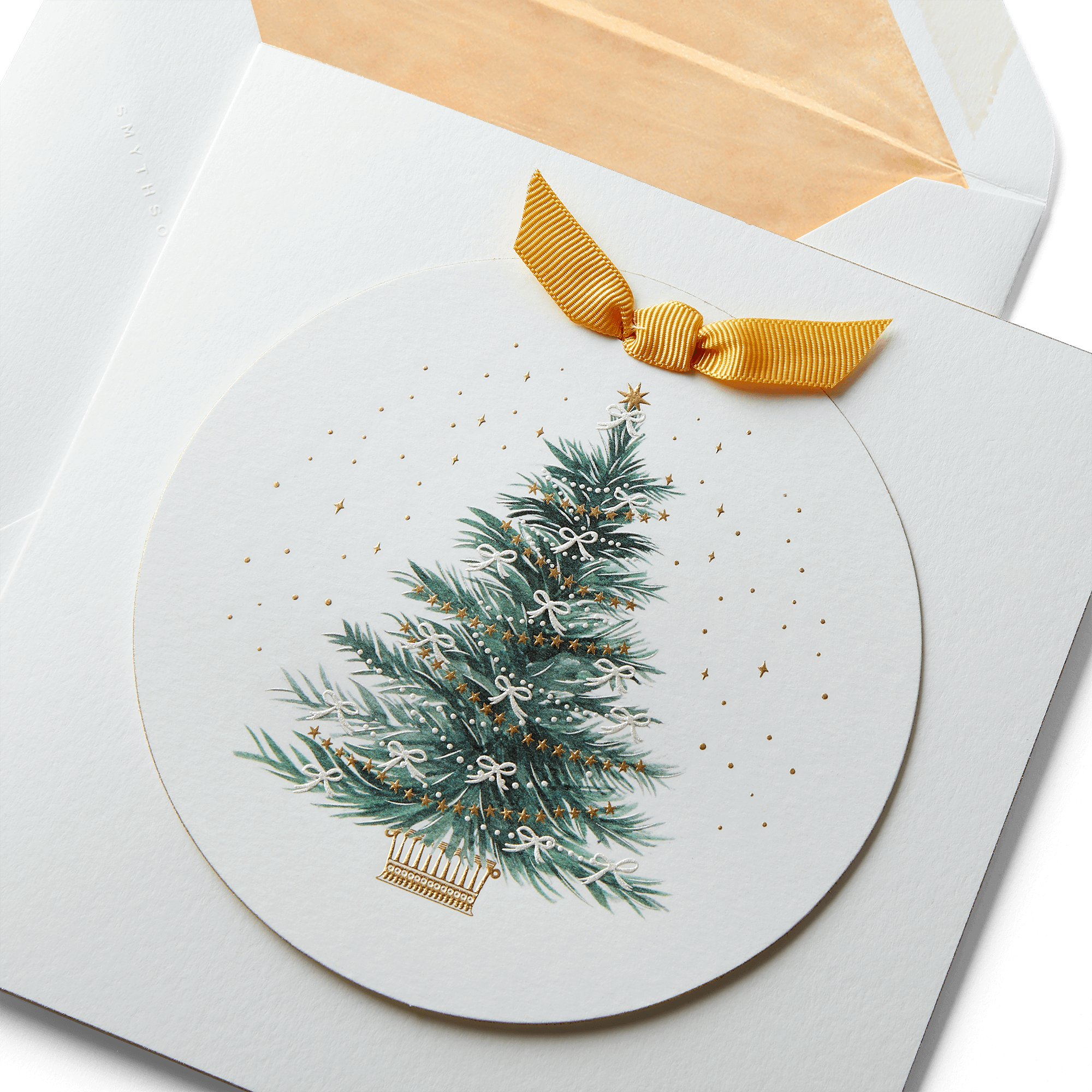Christmas Ribbon Tree Card
