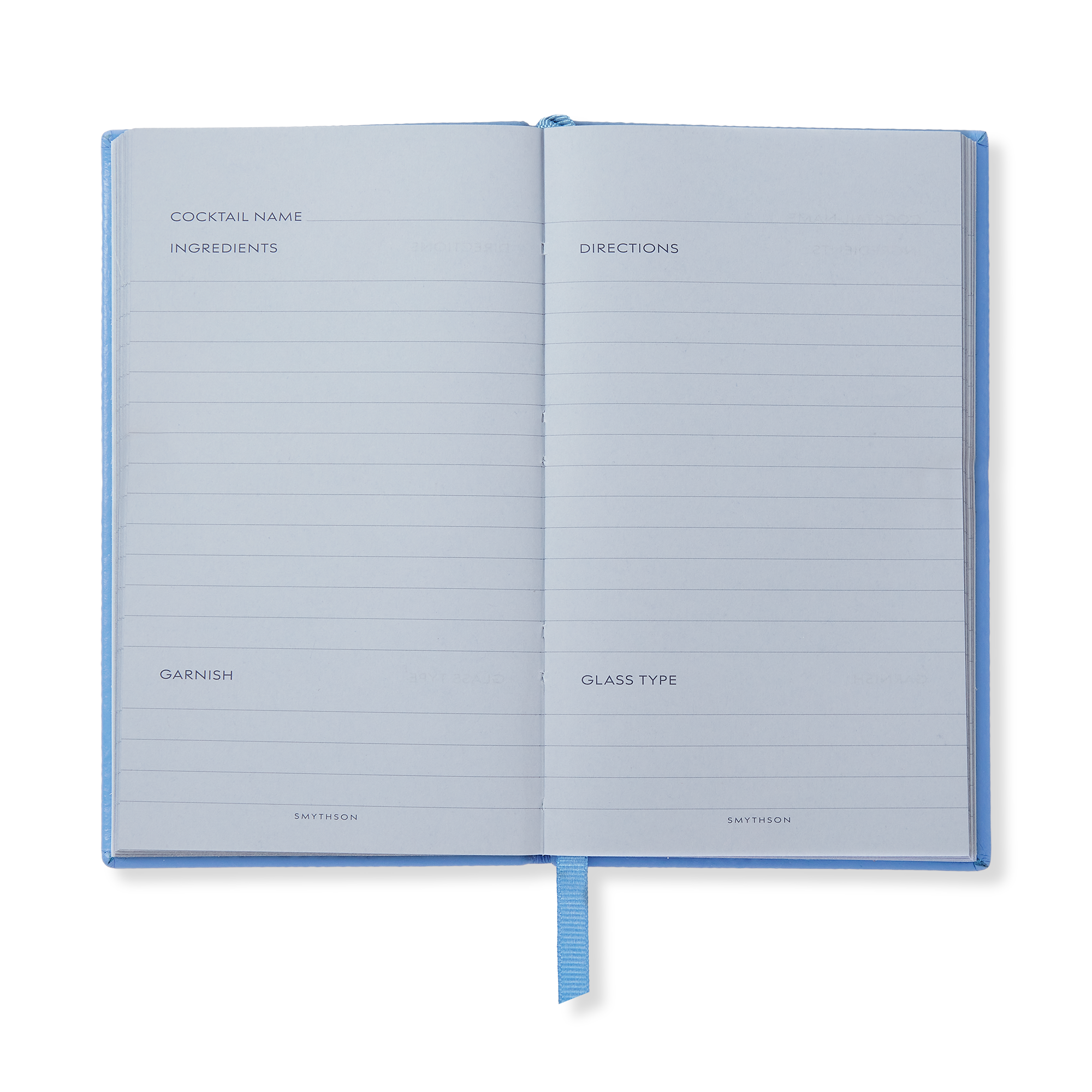Cocktail Panama Notebook - Nile Blue