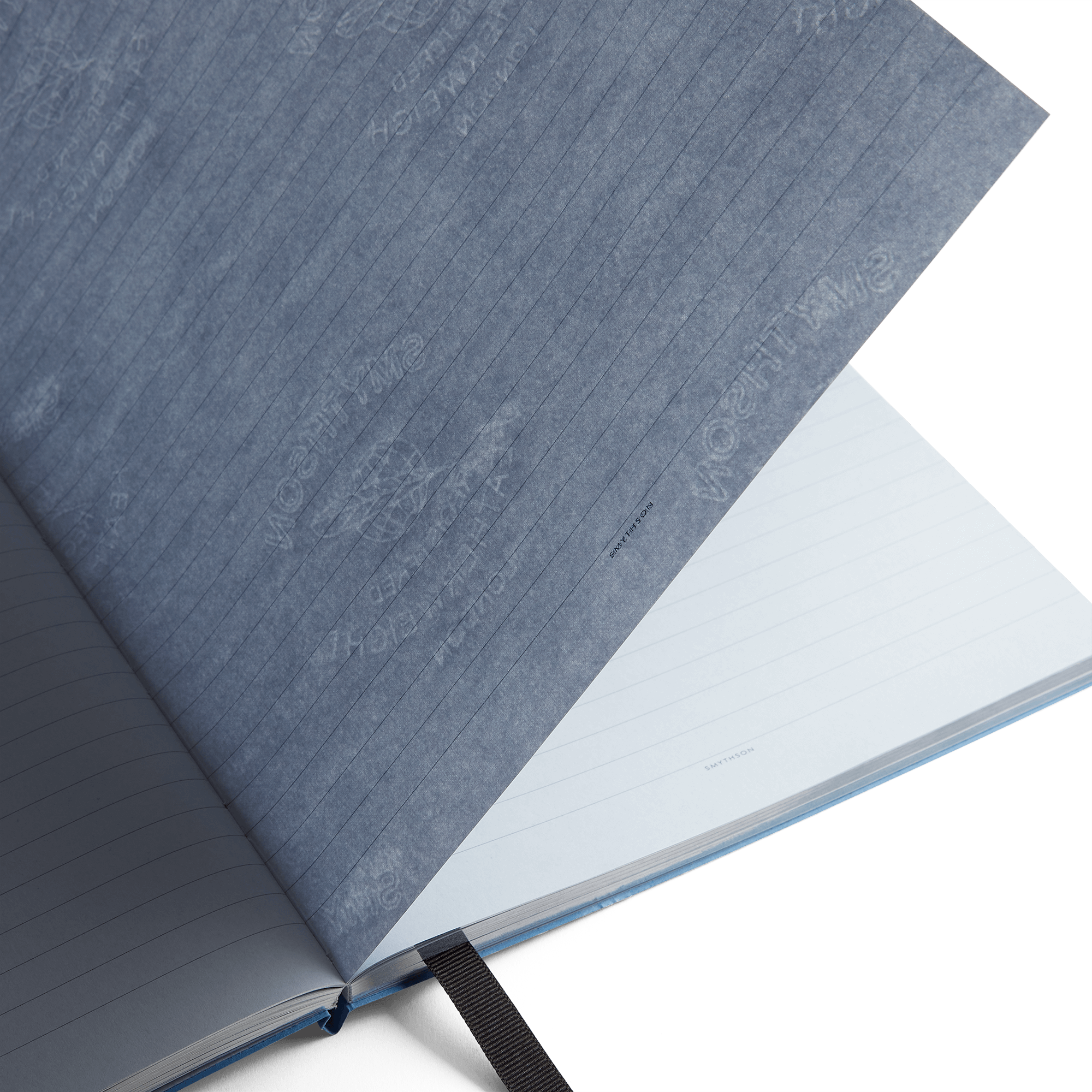Evergreen Large Notebook Refill - Silver Edging