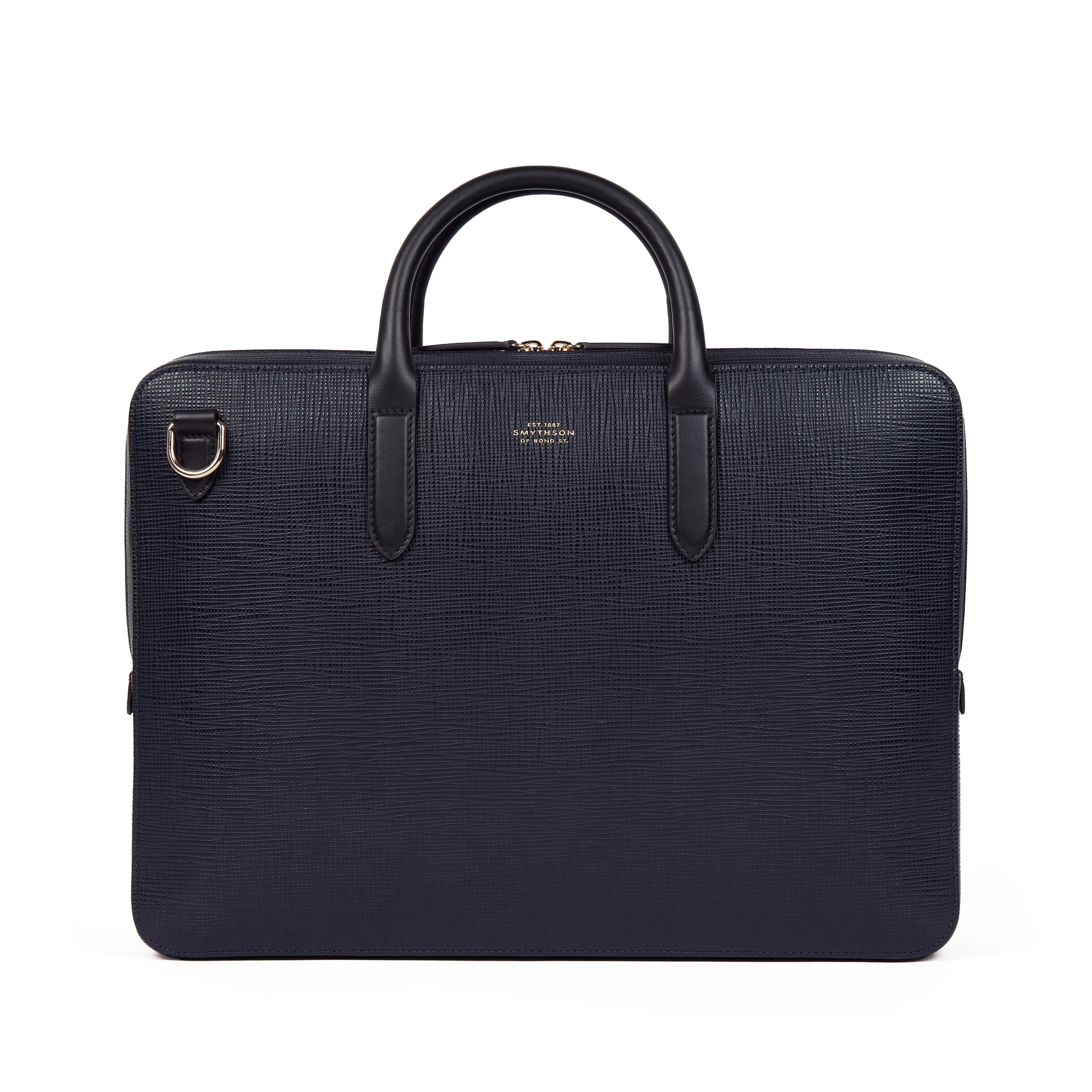 Lightweight Large Briefcase in Panama - Navy