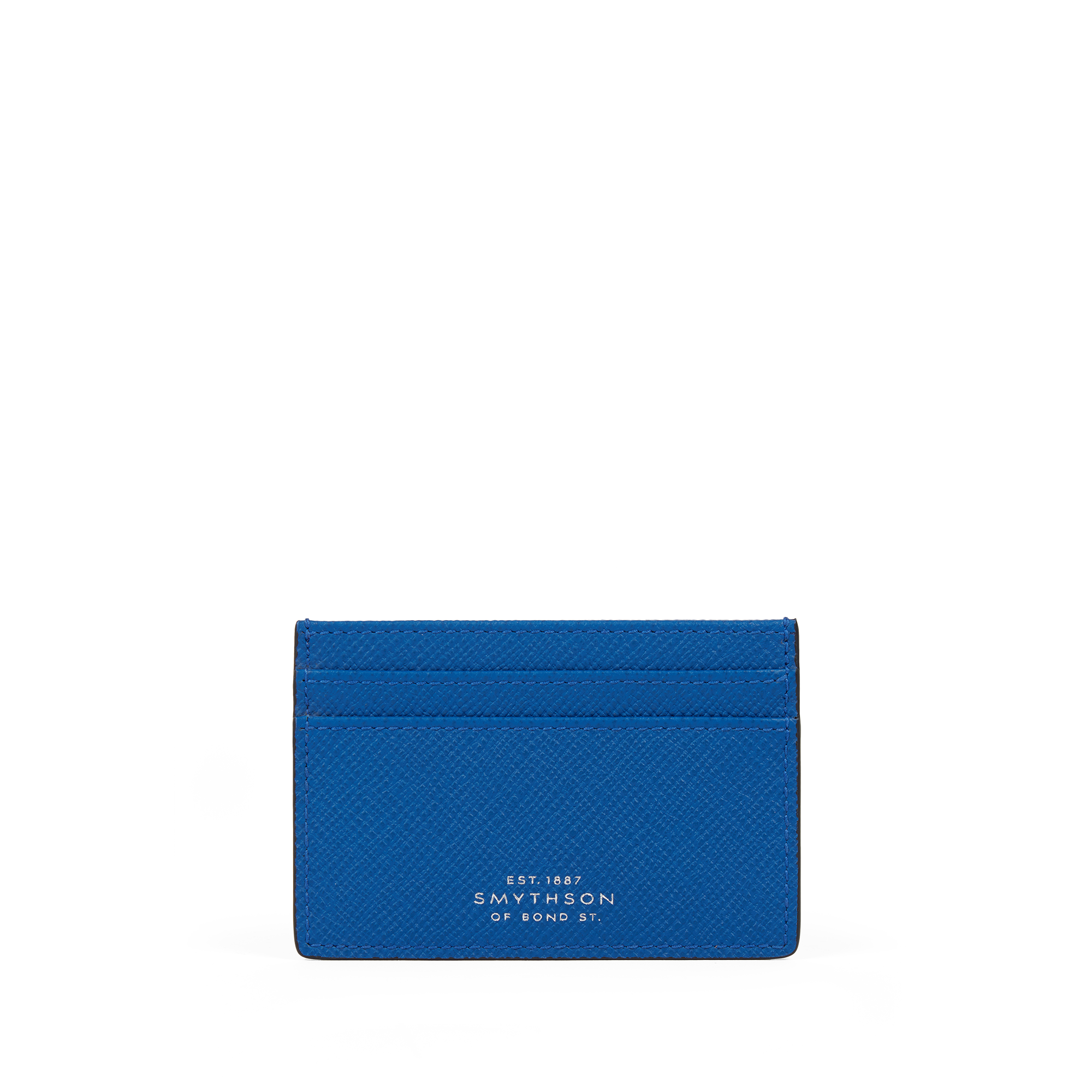 Flat Card Holder in Panama - Cerulean