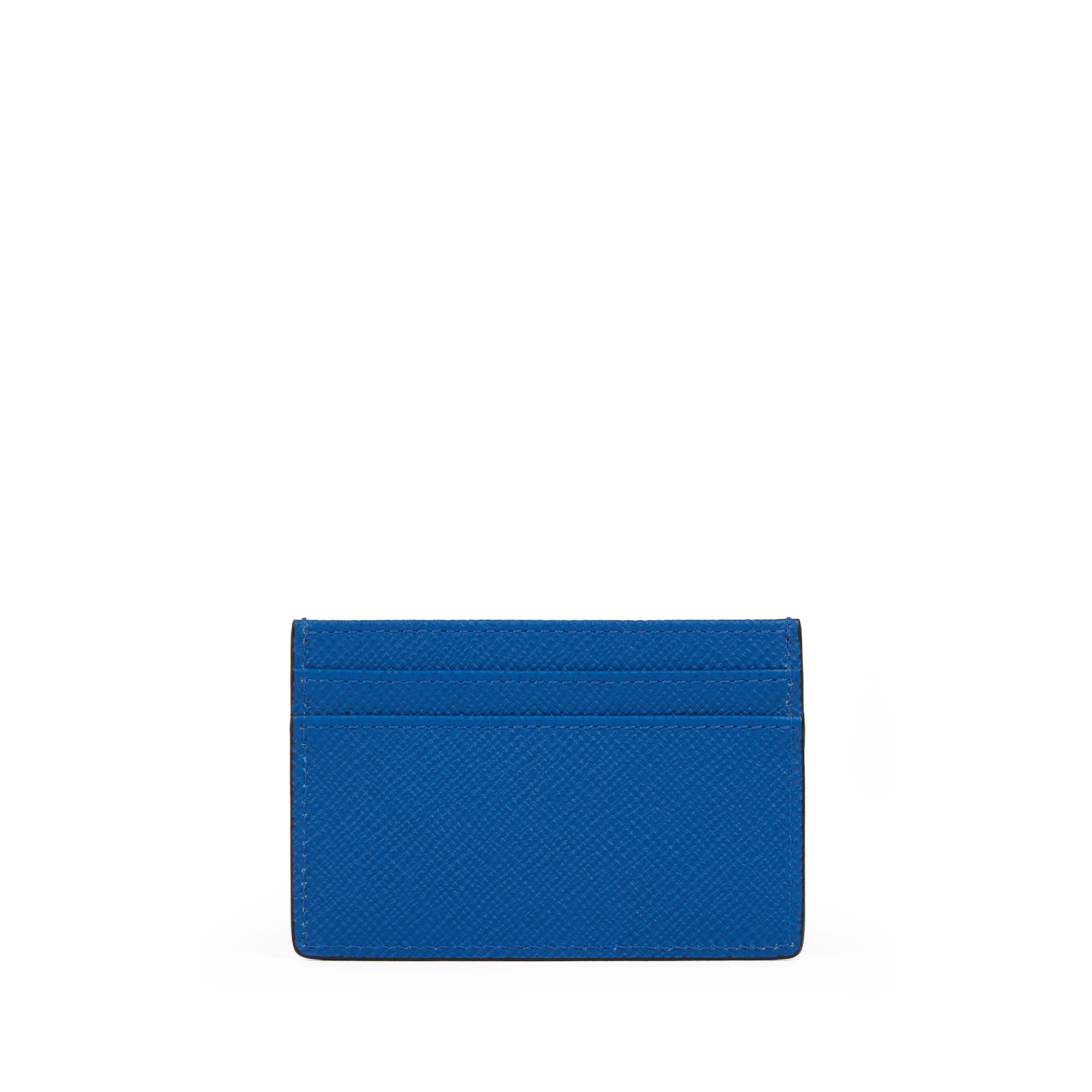 Flat Card Holder in Panama - Cerulean