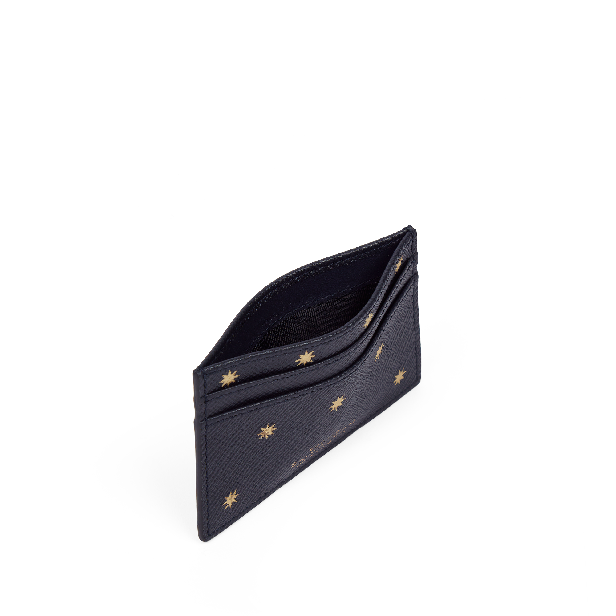 Flat Card Holder in Panama - Stars Navy