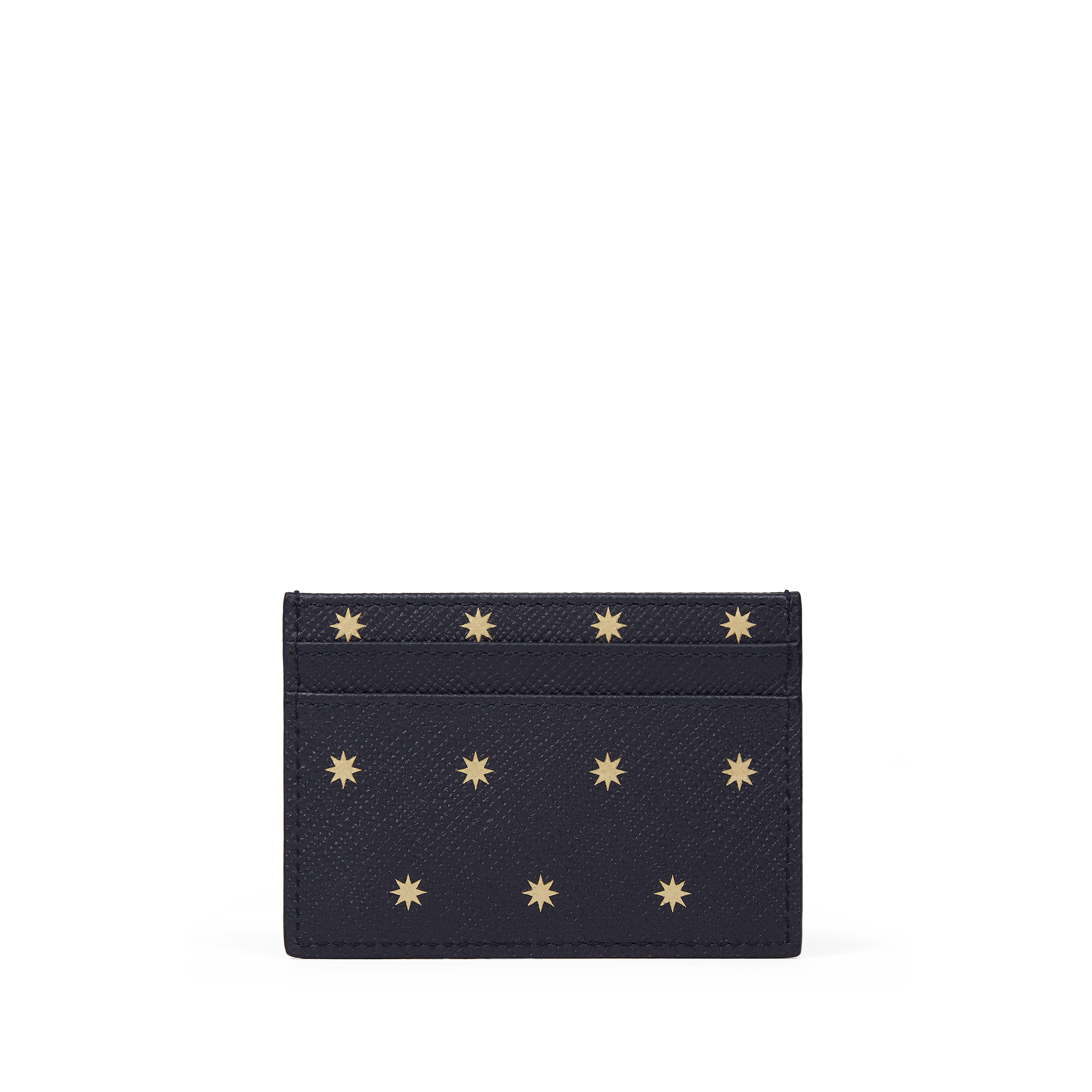 Flat Card Holder in Panama - Stars Navy