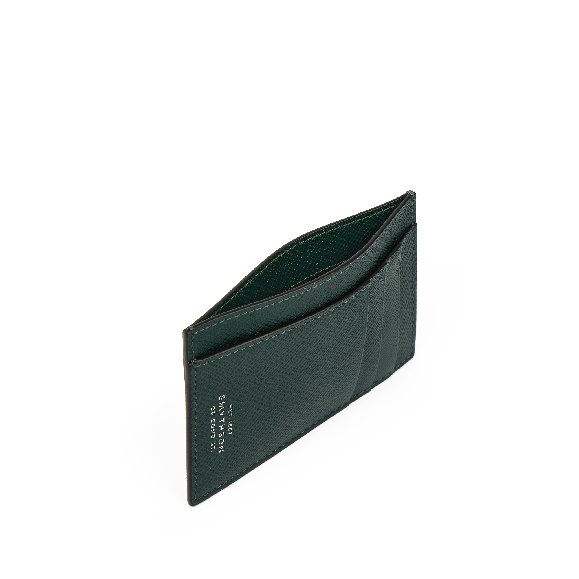 Large Flat Card Holder in Panama - Forest