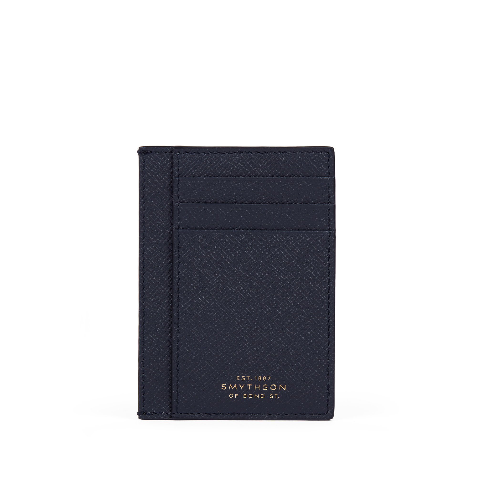 Large Flat Card Holder in Panama - Navy