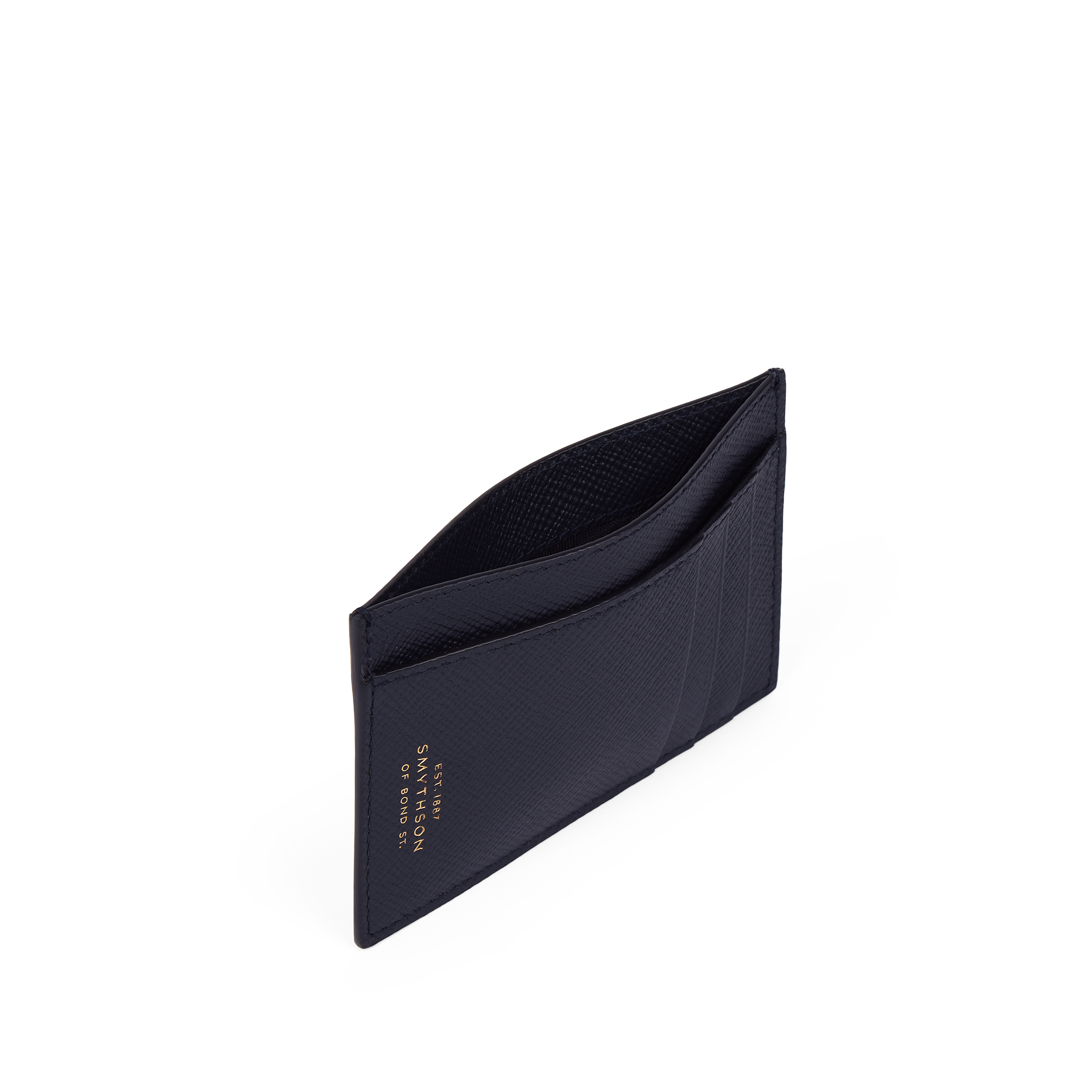 Large Flat Card Holder in Panama - Navy