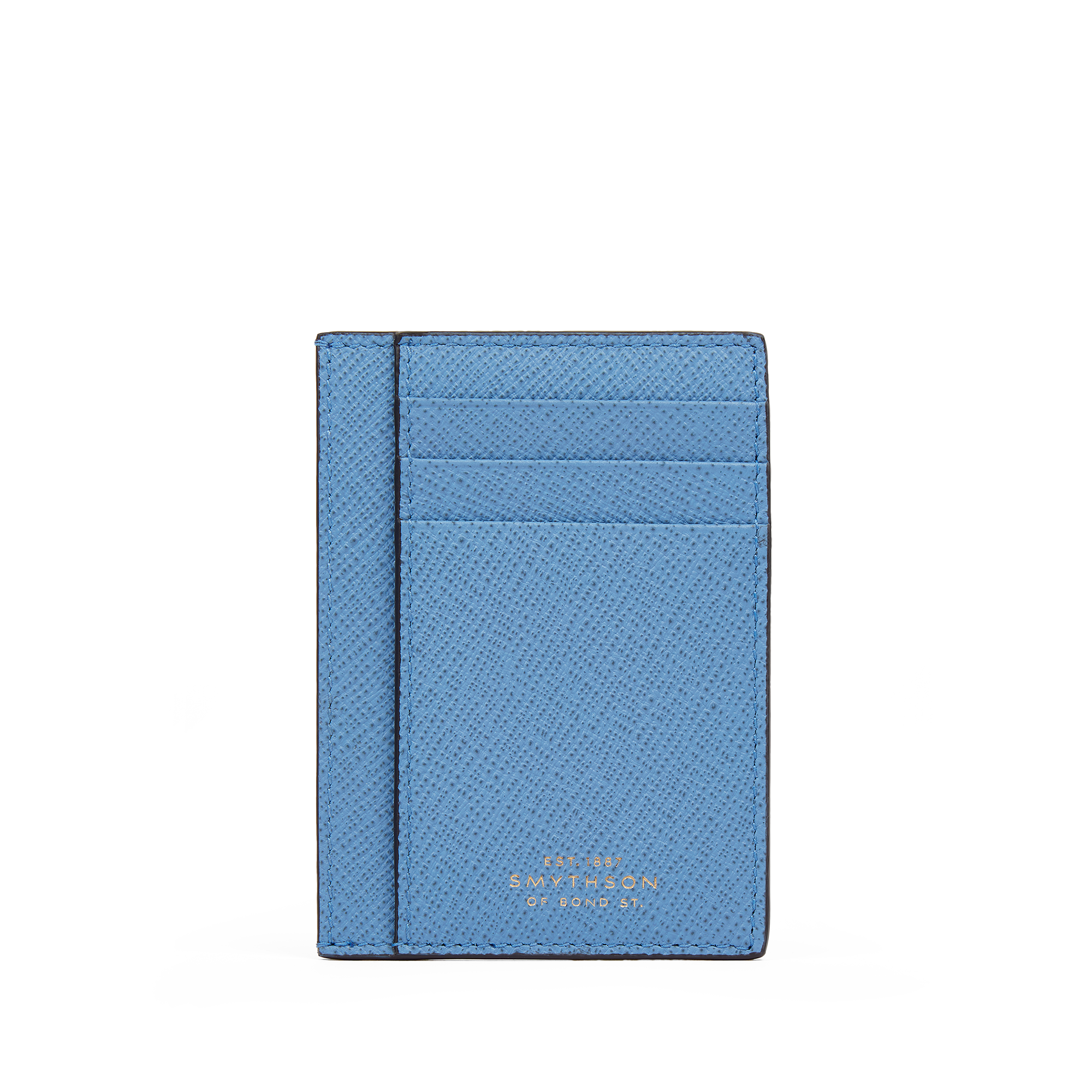 Large Flat Card Holder in Panama - Nile Blue
