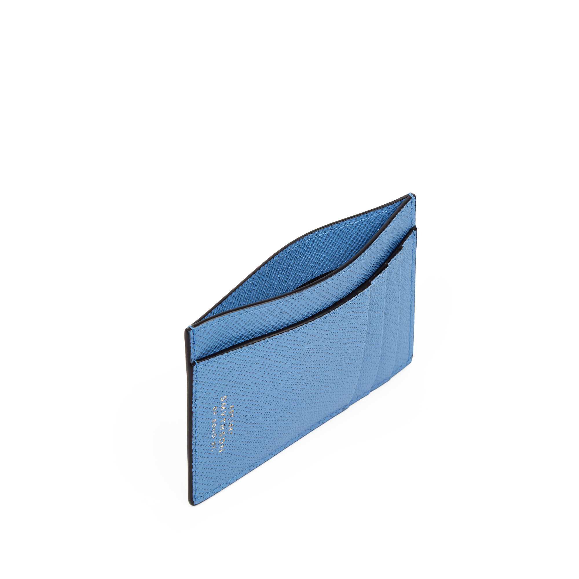 Large Flat Card Holder in Panama - Nile Blue