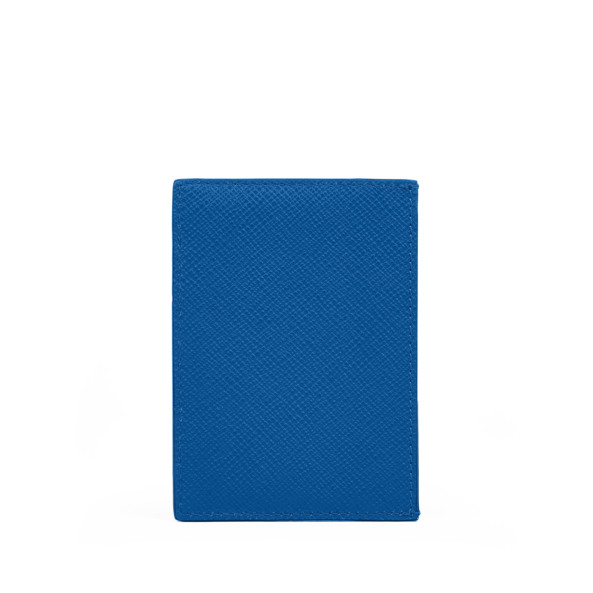 Large Flat Card Holder in Panama - Cerulean