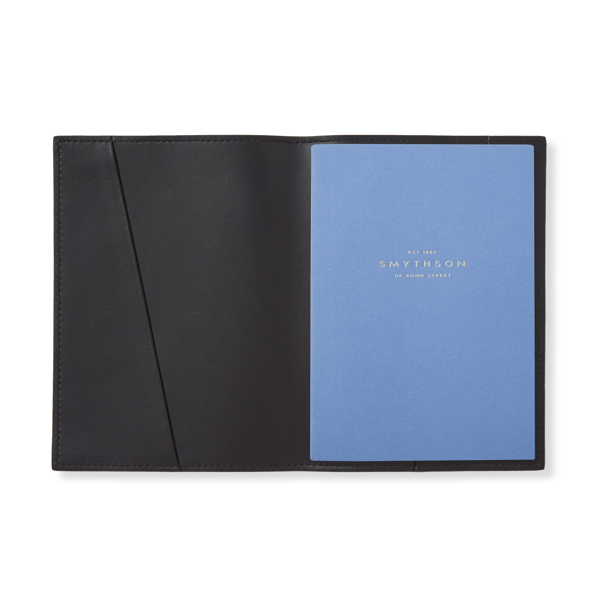 Evergreen Refillable Small Notebook in Ludlow - Black