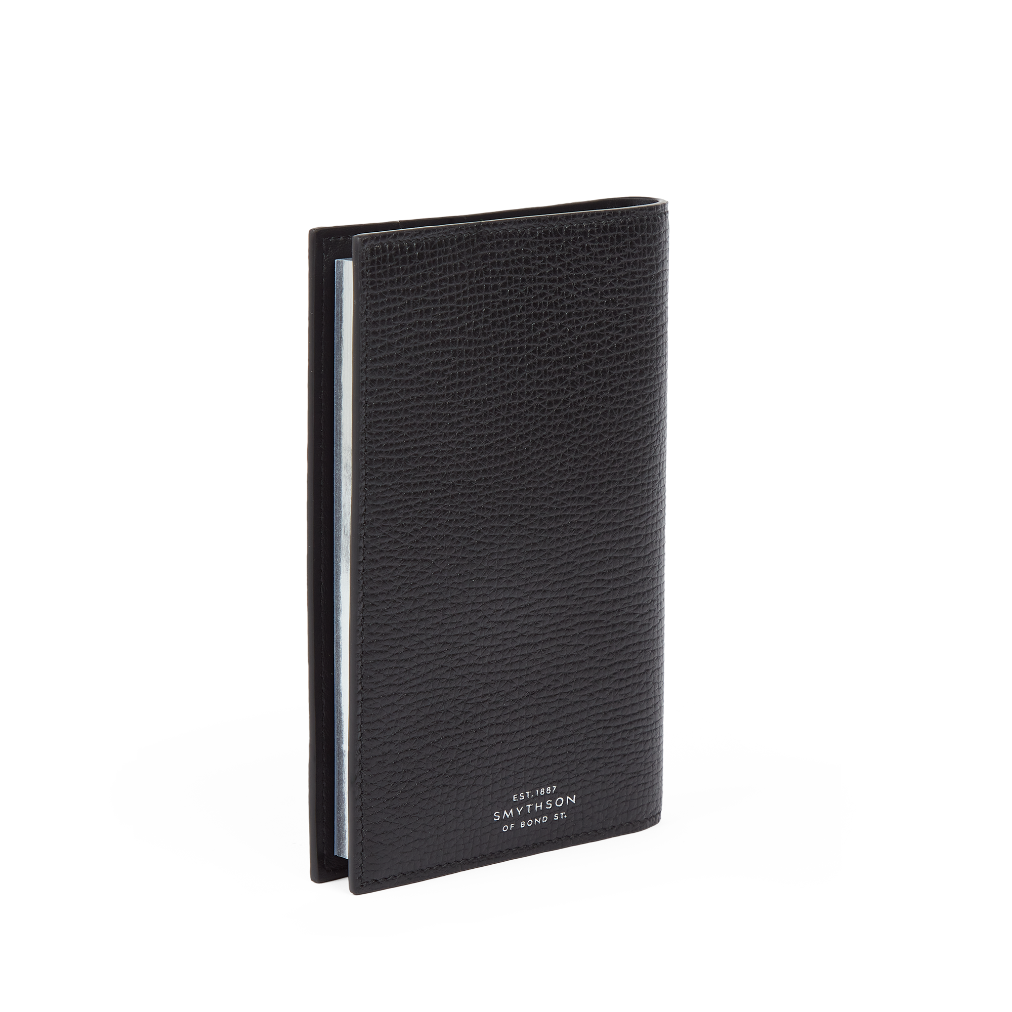 Evergreen Refillable Small Notebook in Ludlow - Black