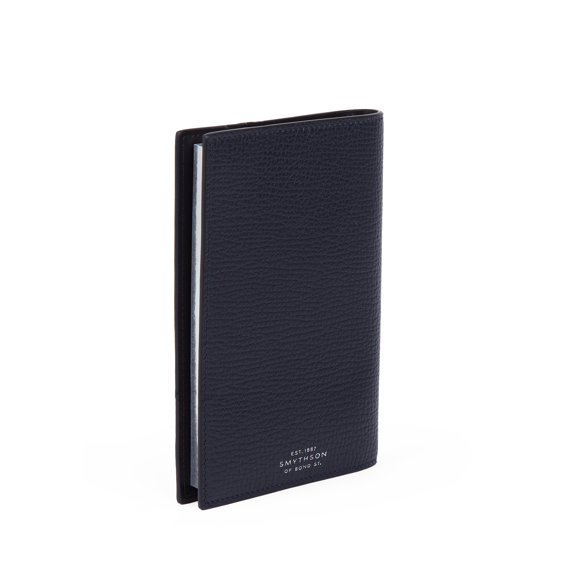 Evergreen Refillable Small Notebook in Ludlow - Navy