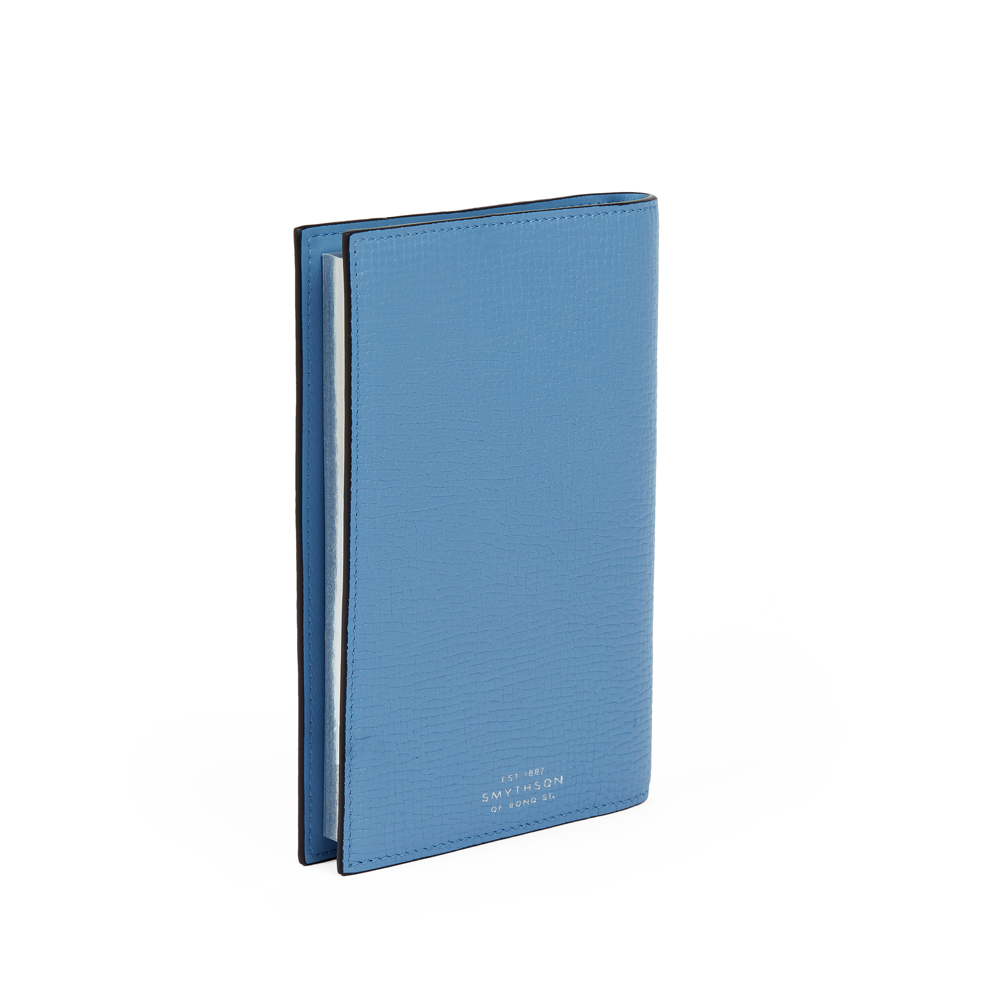 Evergreen Refillable Small Notebook in Ludlow - Nile Blue
