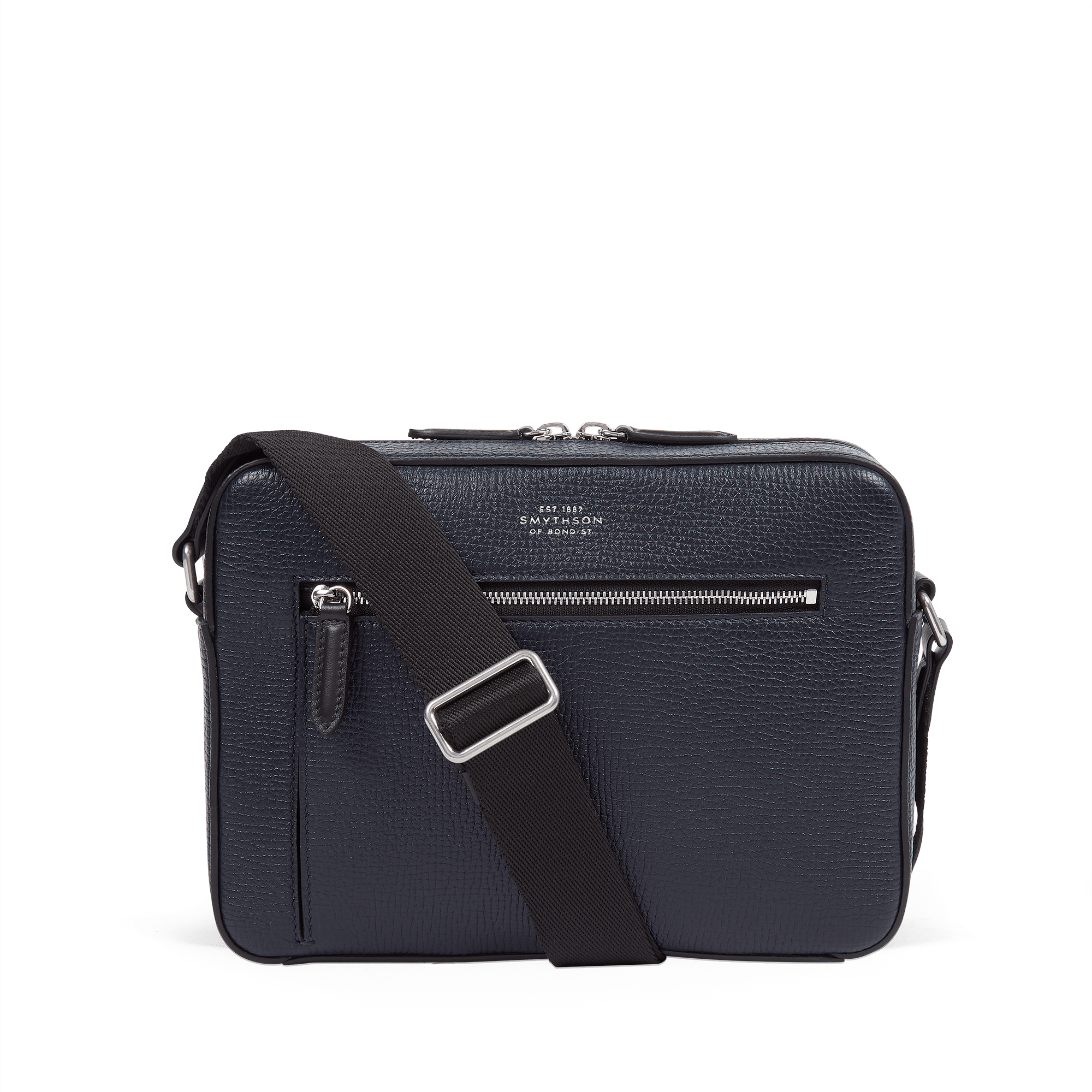 Zip Crossbody Bag in Ludlow - Navy