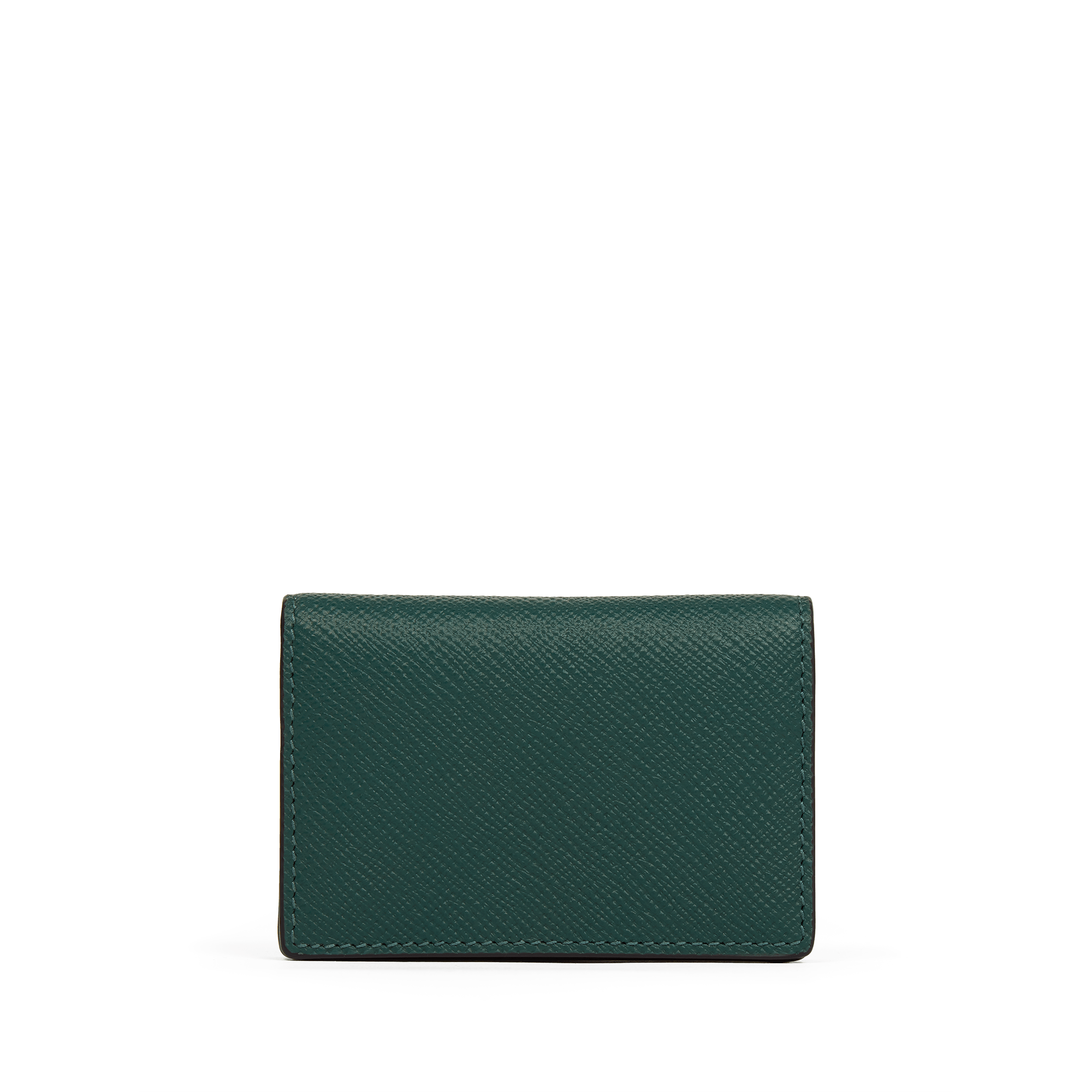 Folded Card Case with Snap Closure in Panama - Forest