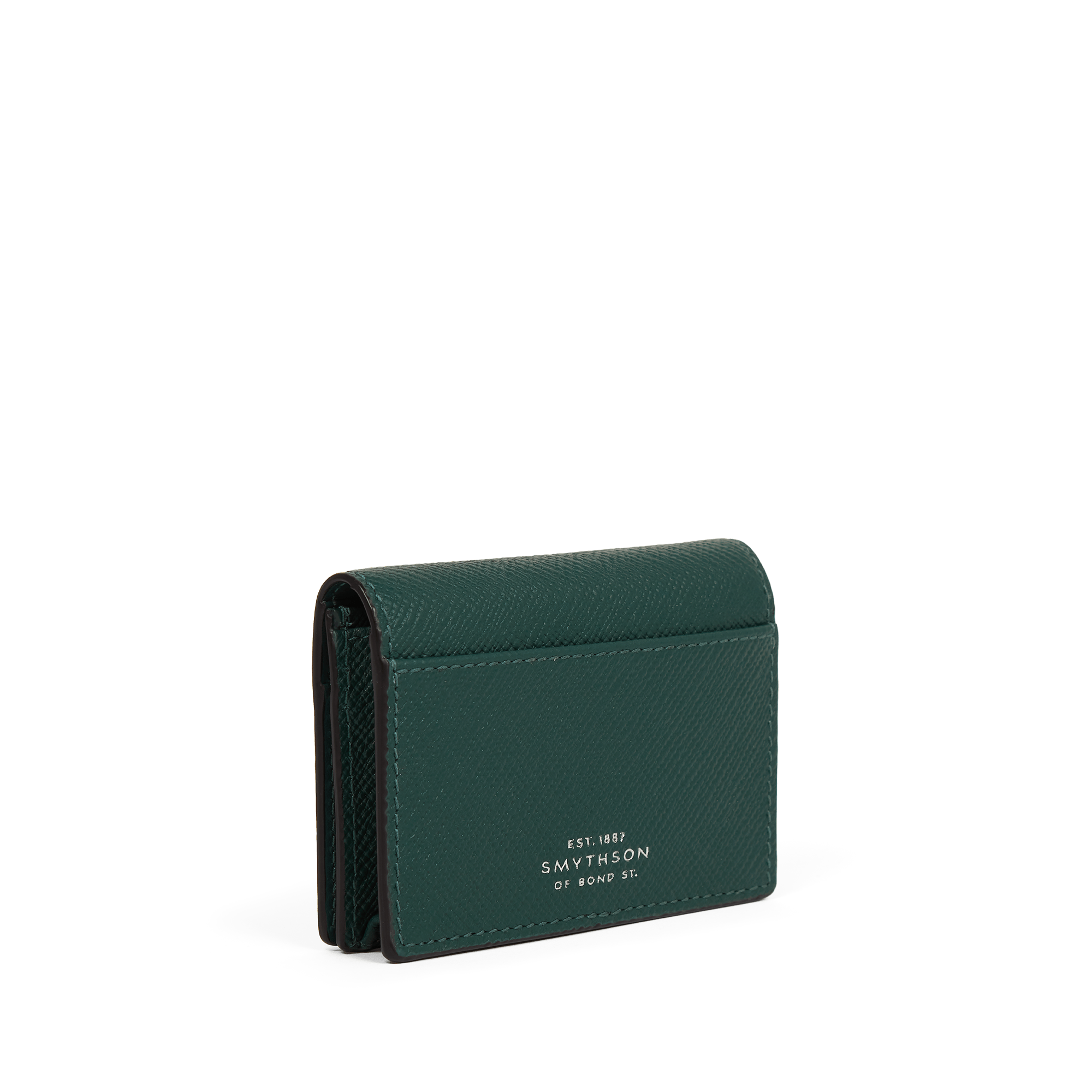 Folded Card Case with Snap Closure in Panama - Forest
