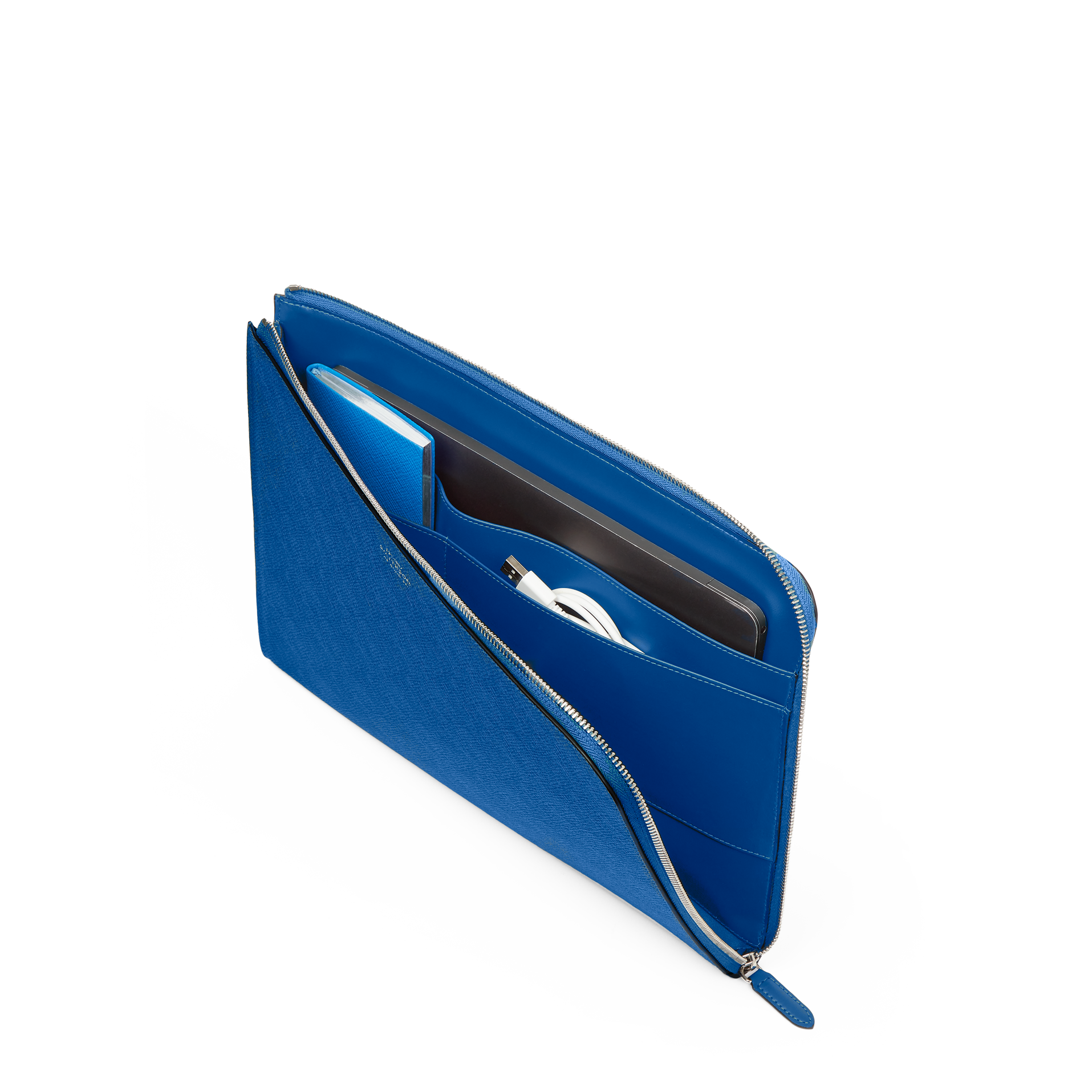 Small Laptop Case In Panama - Cerulean