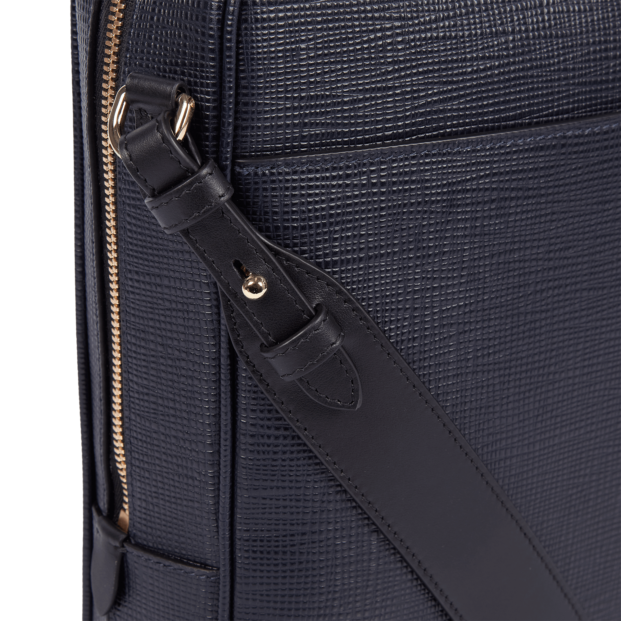 Slim Messenger Bag in Panama - Navy