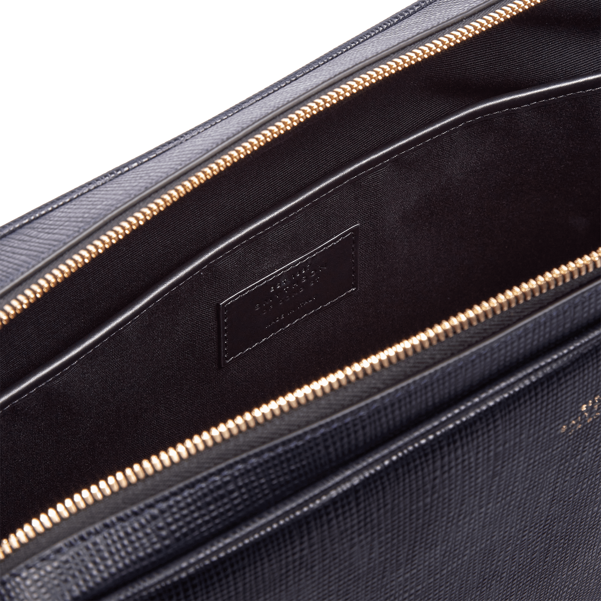Slim Messenger Bag in Panama - Navy