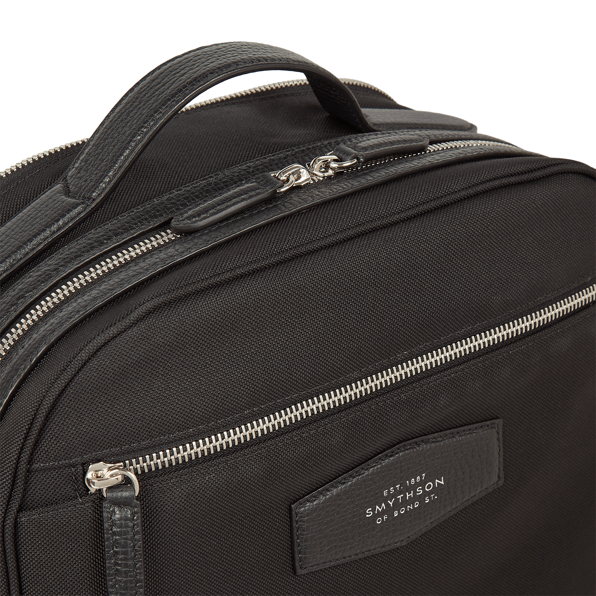 Backpack in Norton Canvas - Black
