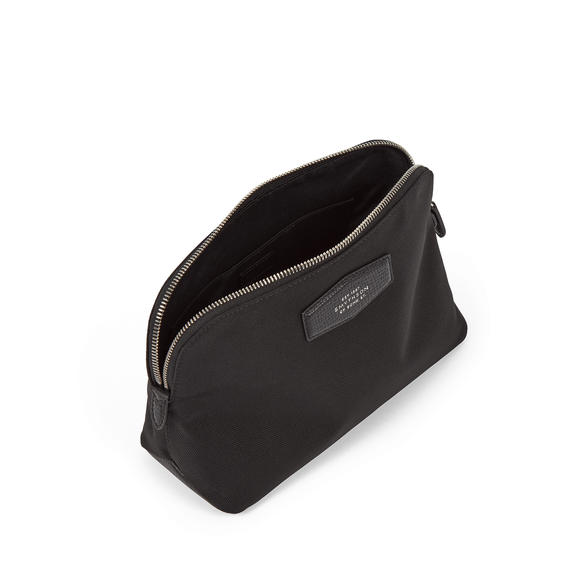 Travel Pouch in Norton Canvas - Black