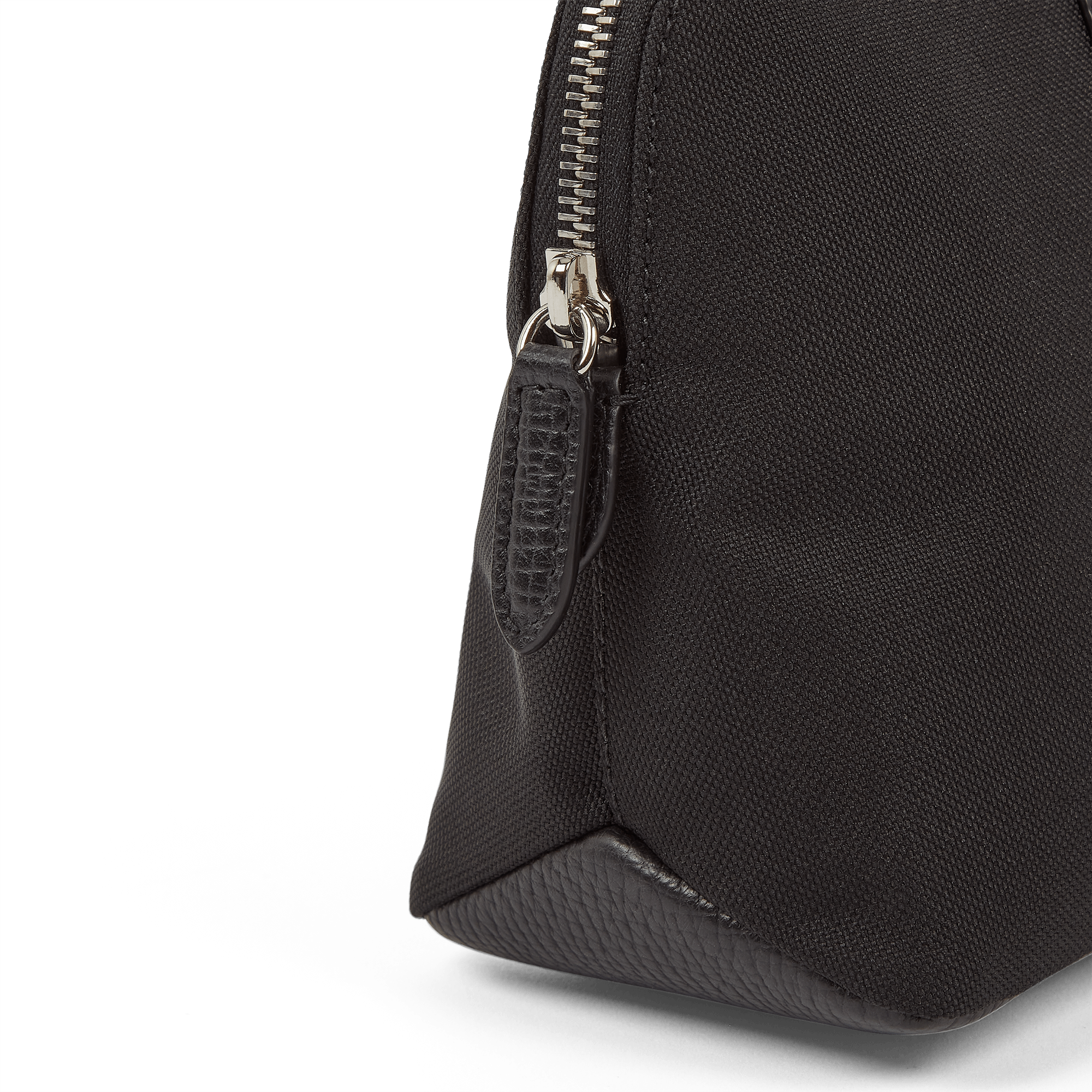 Travel Pouch in Norton Canvas - Black