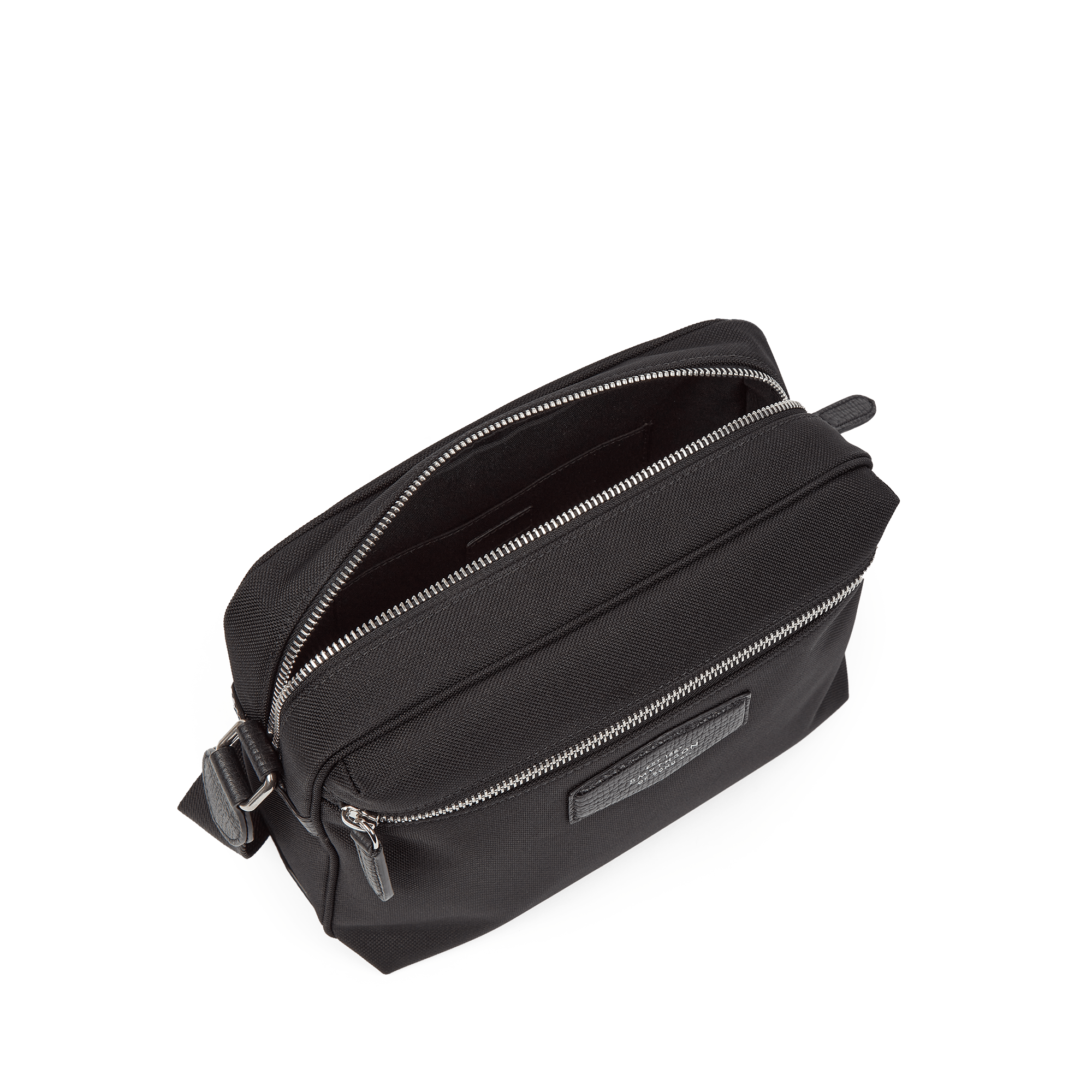 Crossbody Bag in Norton Canvas - Black